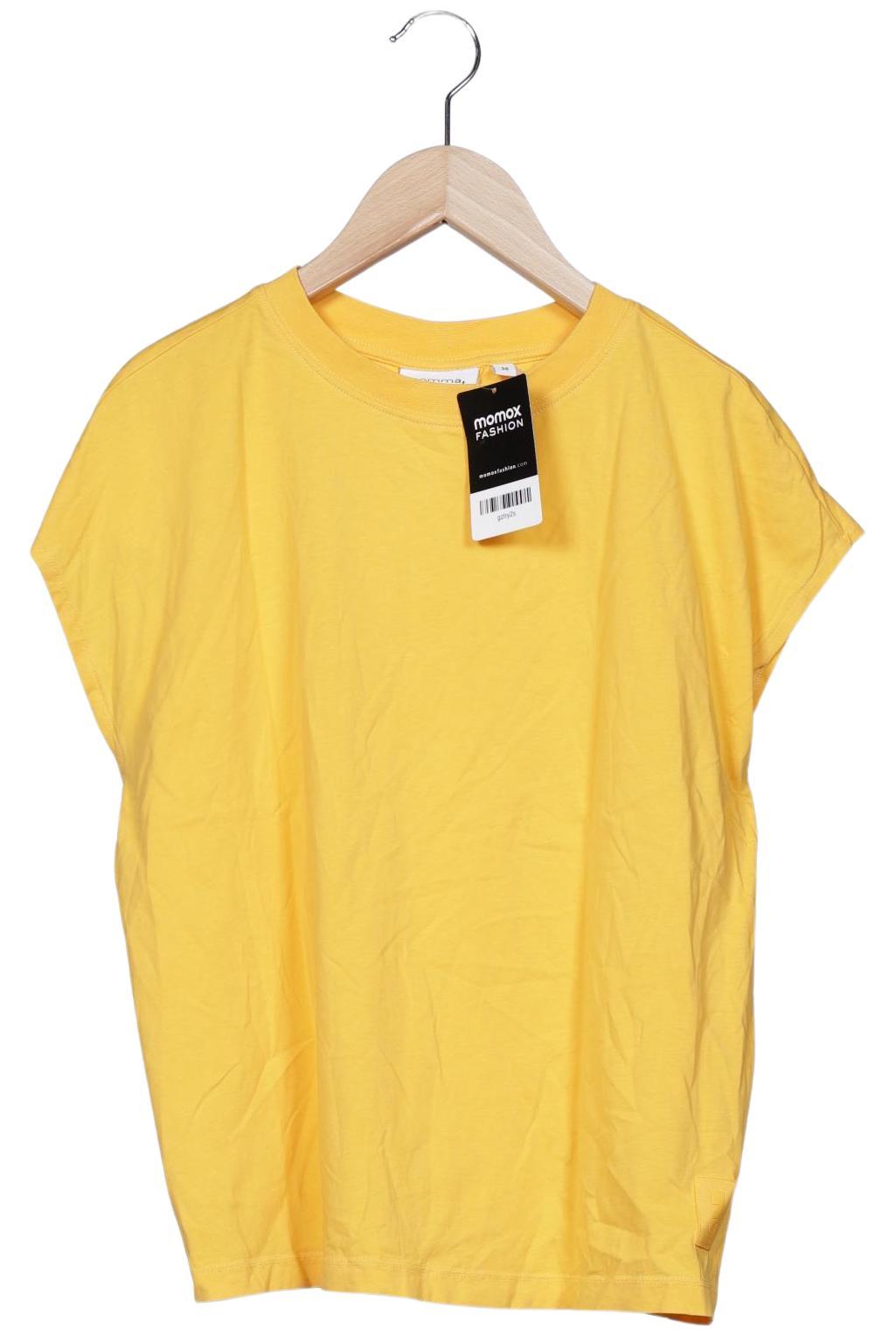 

Comma Damen T-Shirt, gelb, Gr. 36