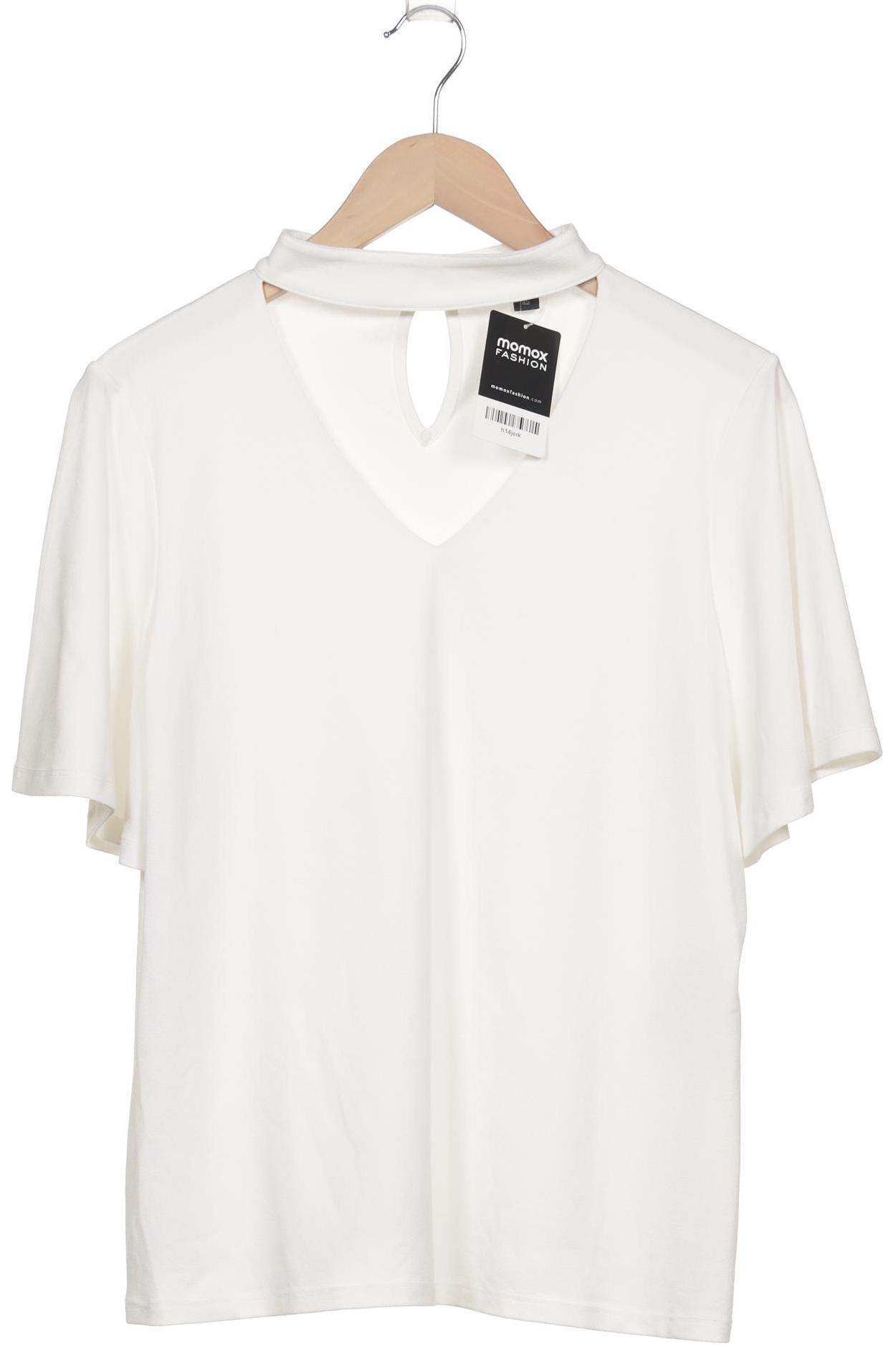 

Comma Damen T-Shirt, weiß, Gr. 42