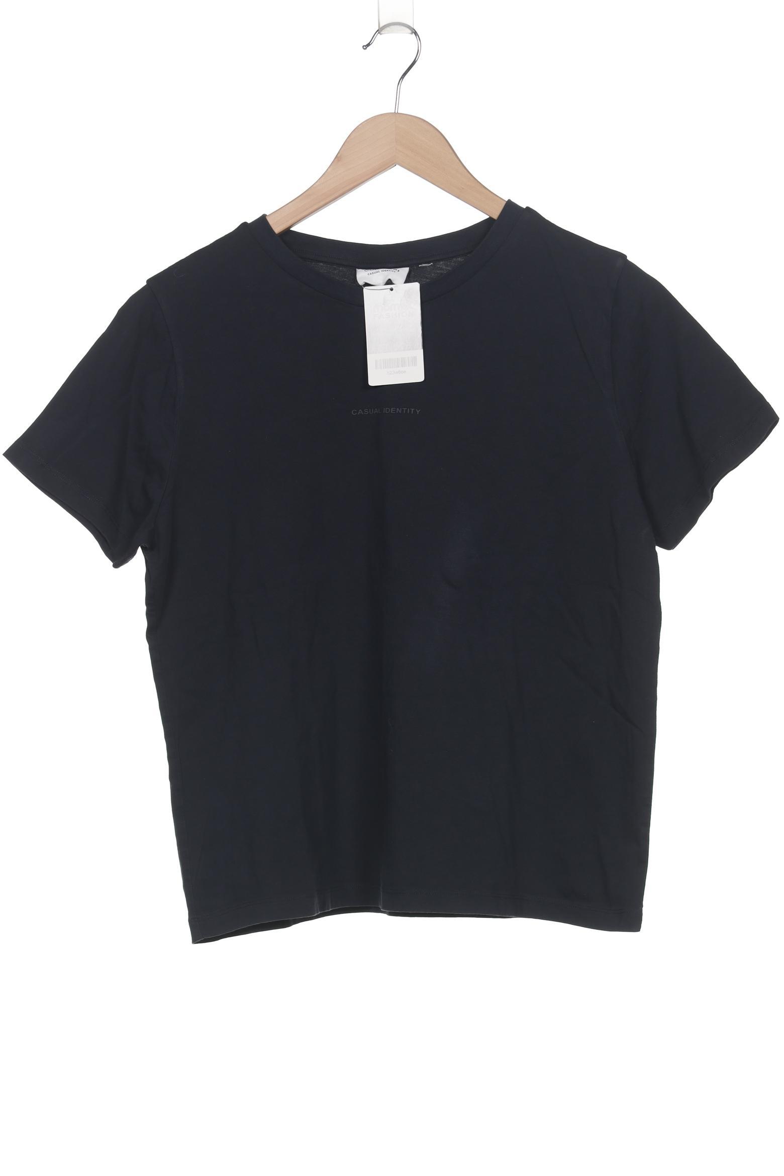 

Comma Damen T-Shirt, marineblau, Gr. 42