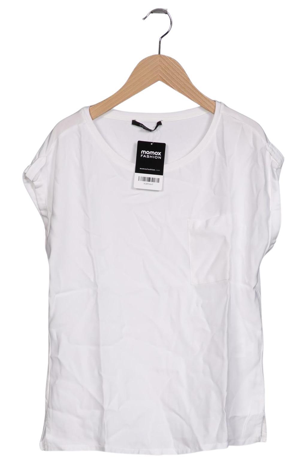 

Comma Damen T-Shirt, weiß, Gr. 38