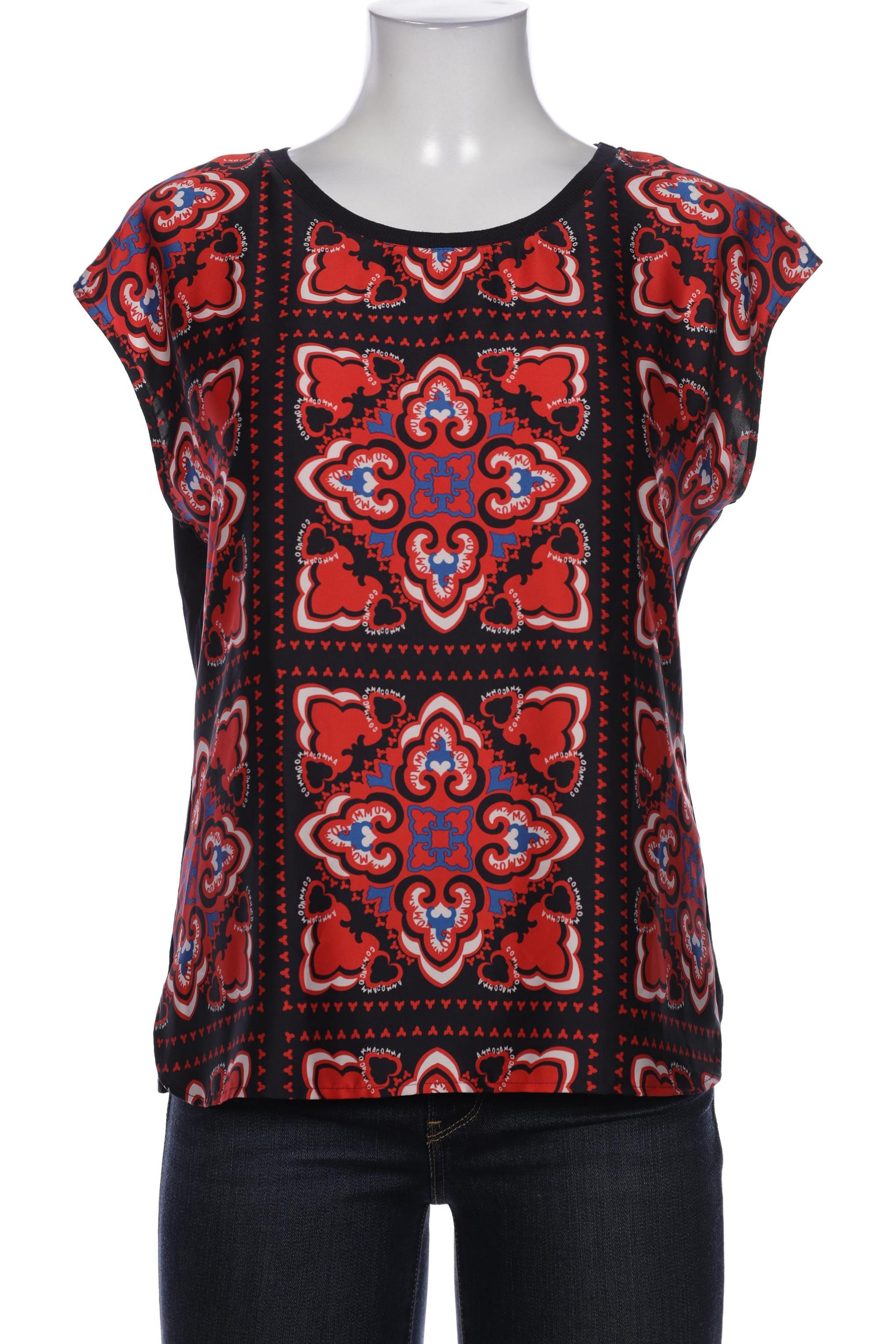 

Comma Damen T-Shirt, marineblau, Gr. 40