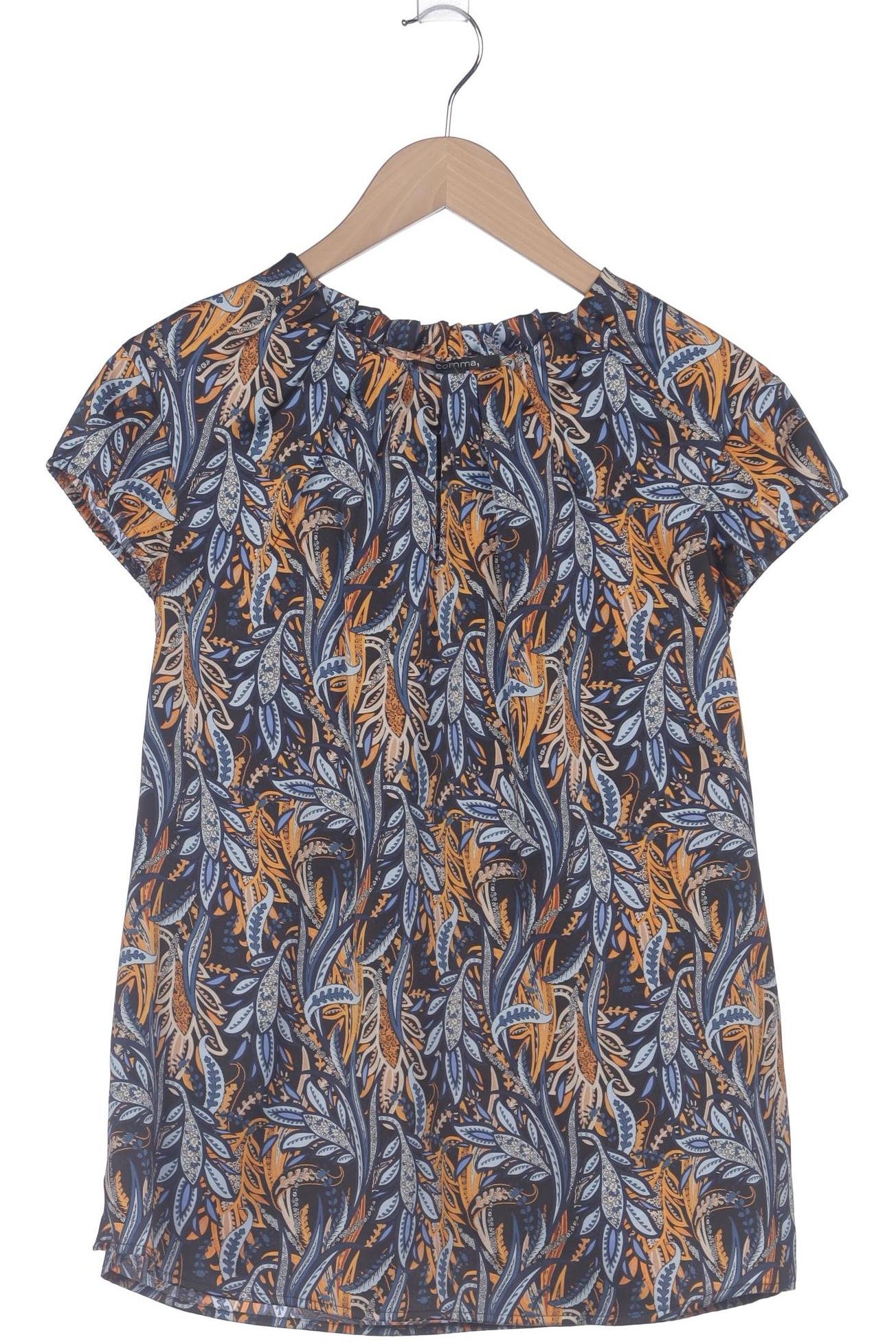 

Comma Damen T-Shirt, marineblau, Gr. 42