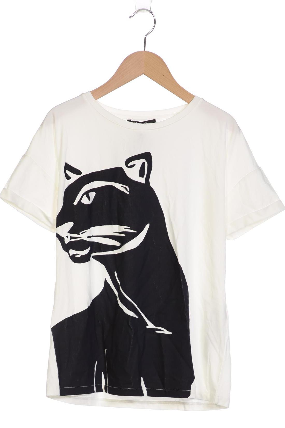

Comma Damen T-Shirt, weiß, Gr. 32