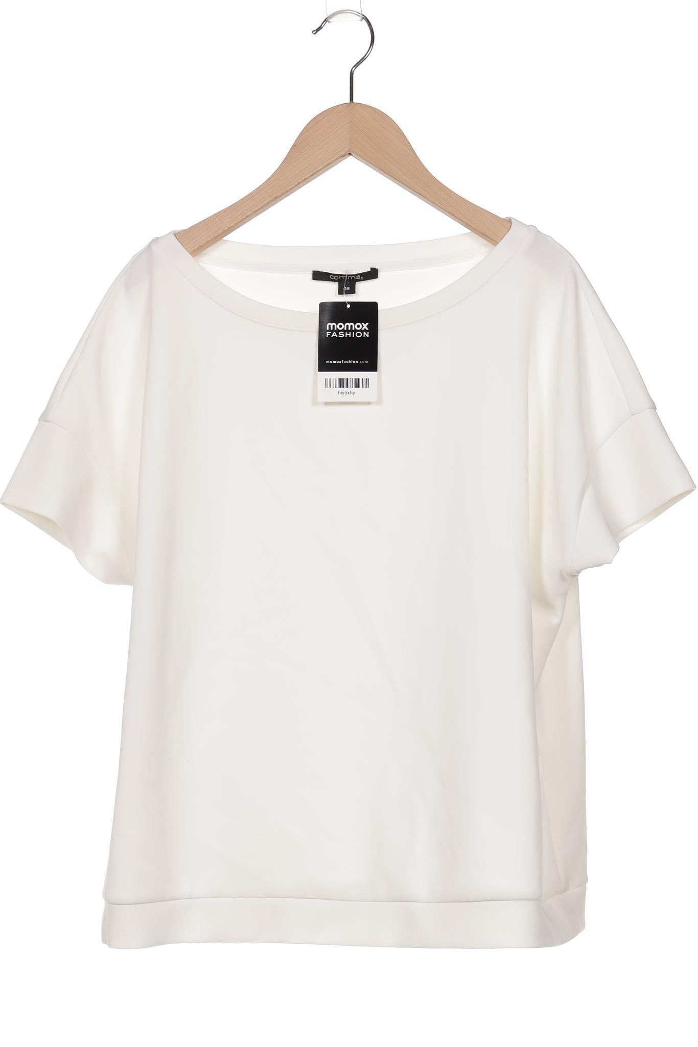 

Comma Damen T-Shirt, weiß