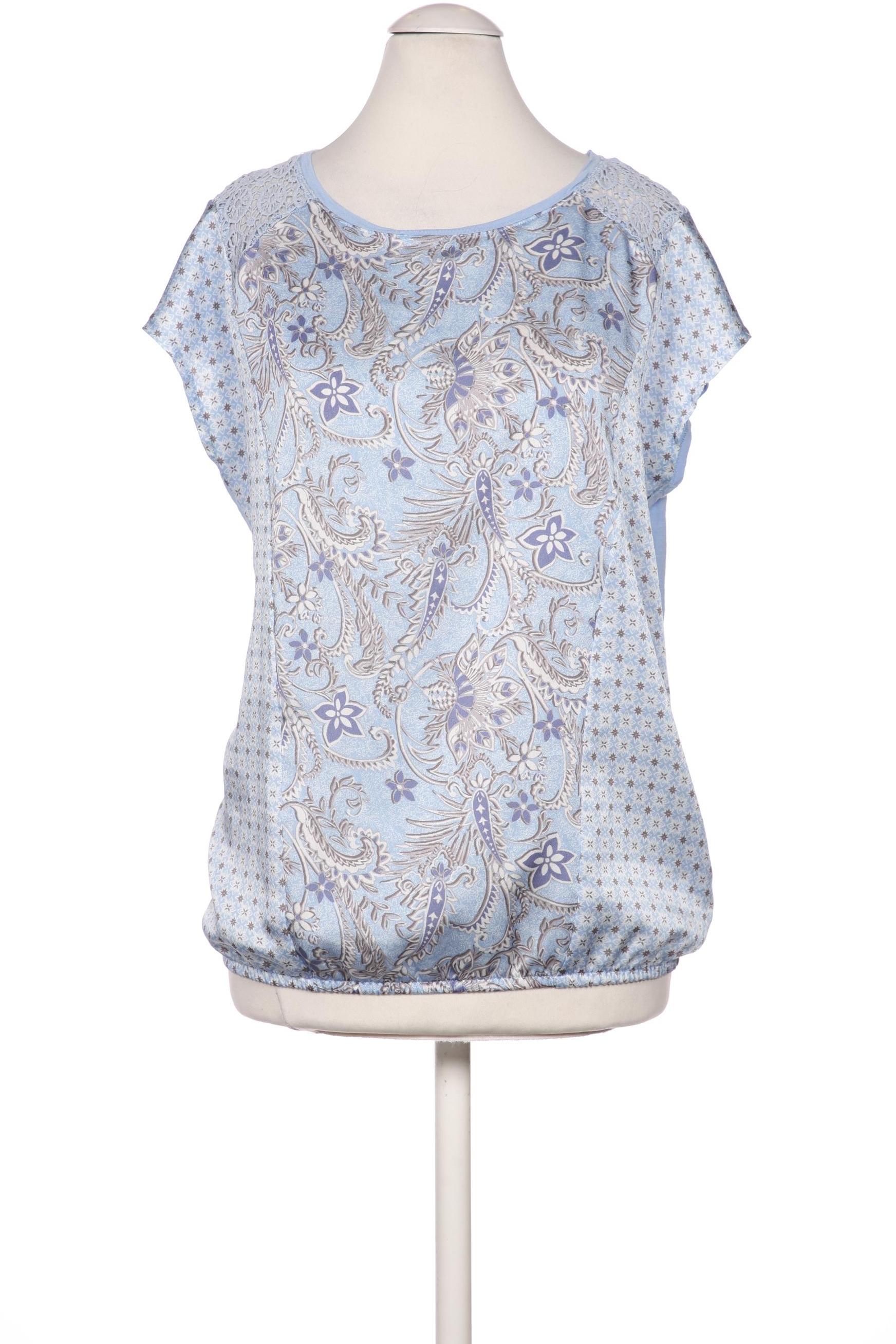 

Comma Damen T-Shirt, blau, Gr. 34