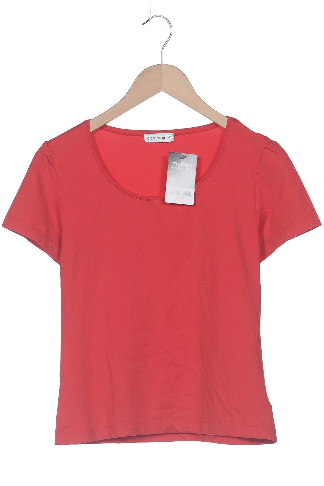 

Comma Damen T-Shirt, rot, Gr. 40