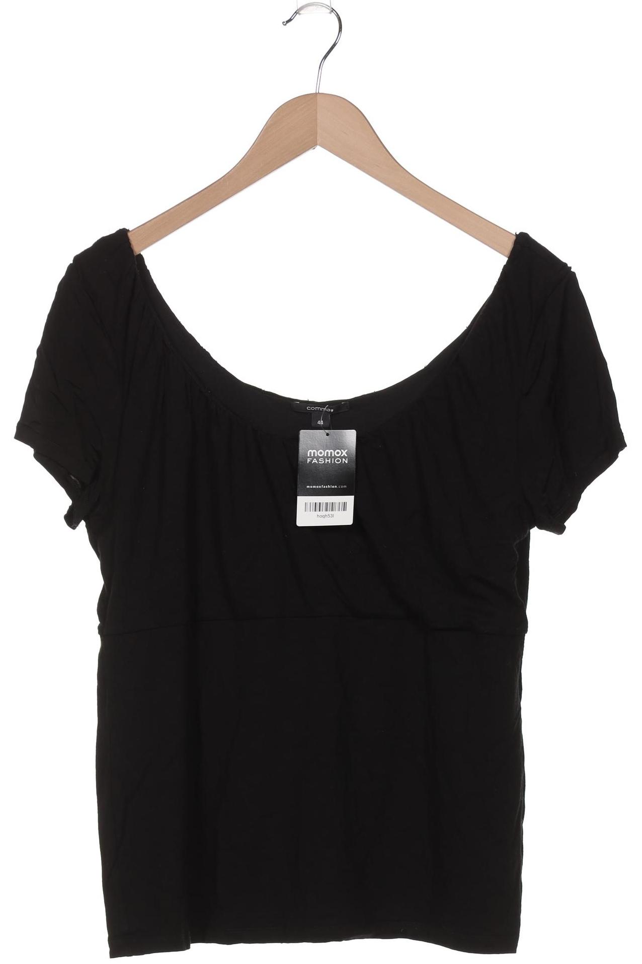 

Comma Damen T-Shirt, schwarz, Gr. 44