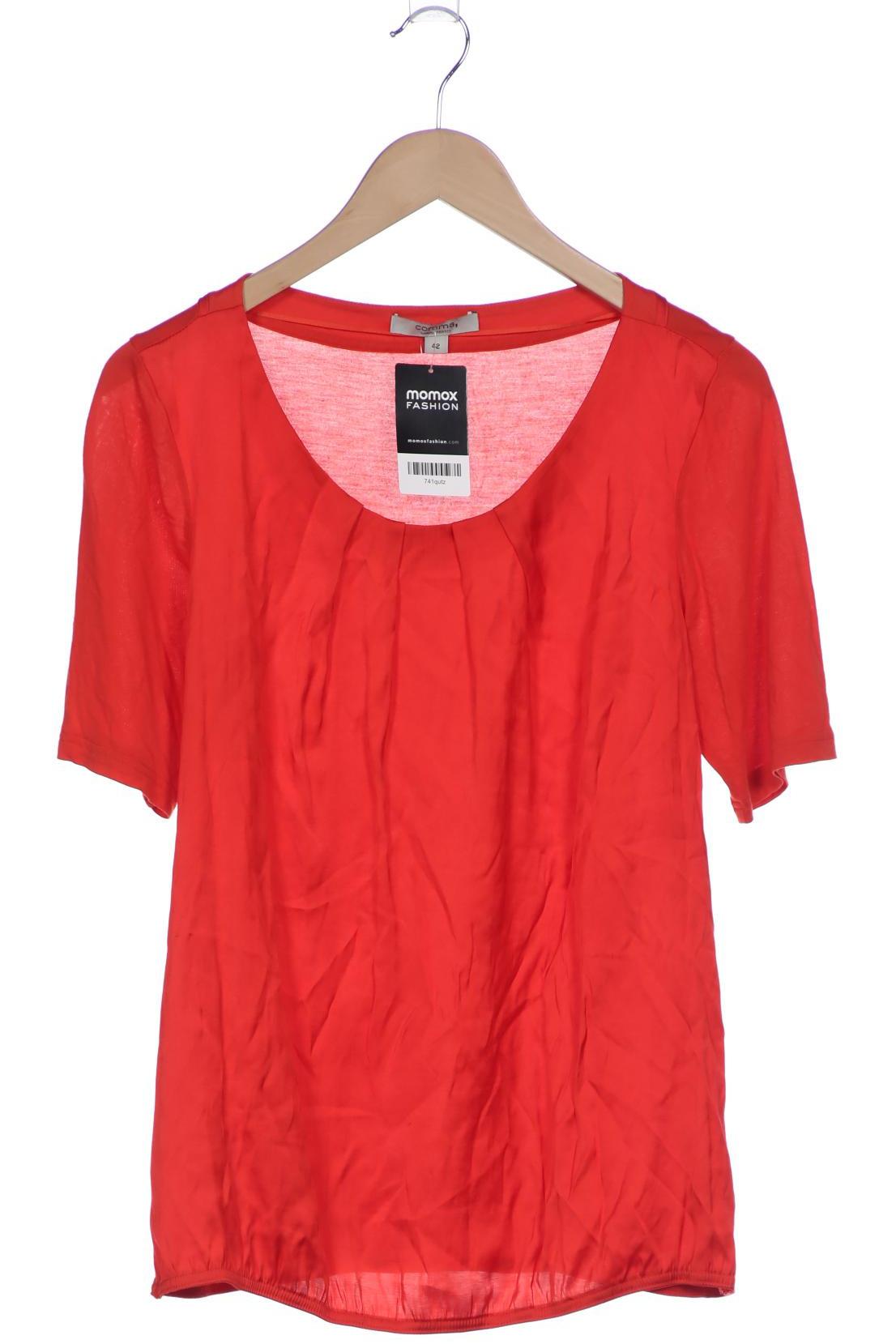 

Comma Damen T-Shirt, rot, Gr. 42