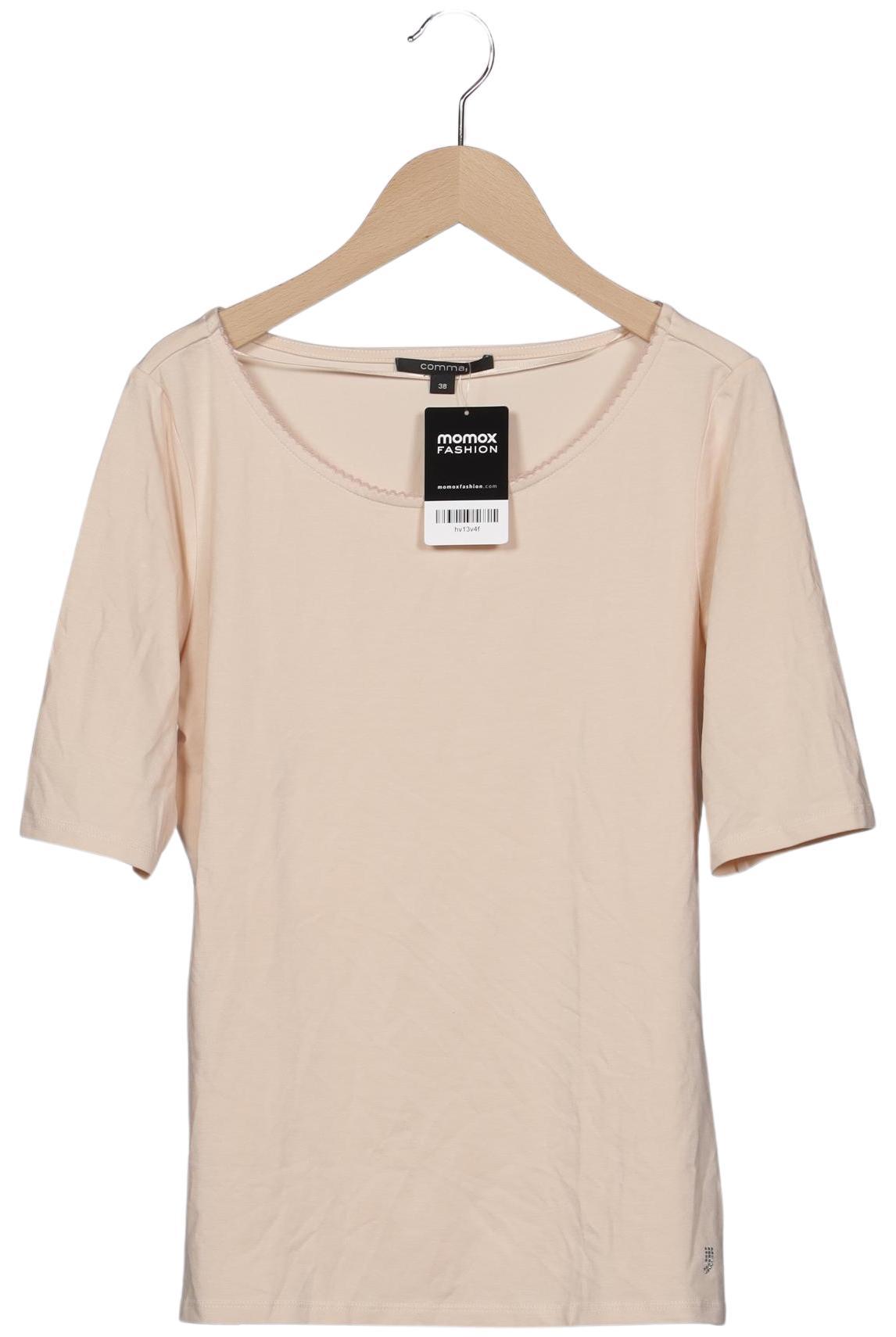 

Comma Damen T-Shirt, beige, Gr. 38