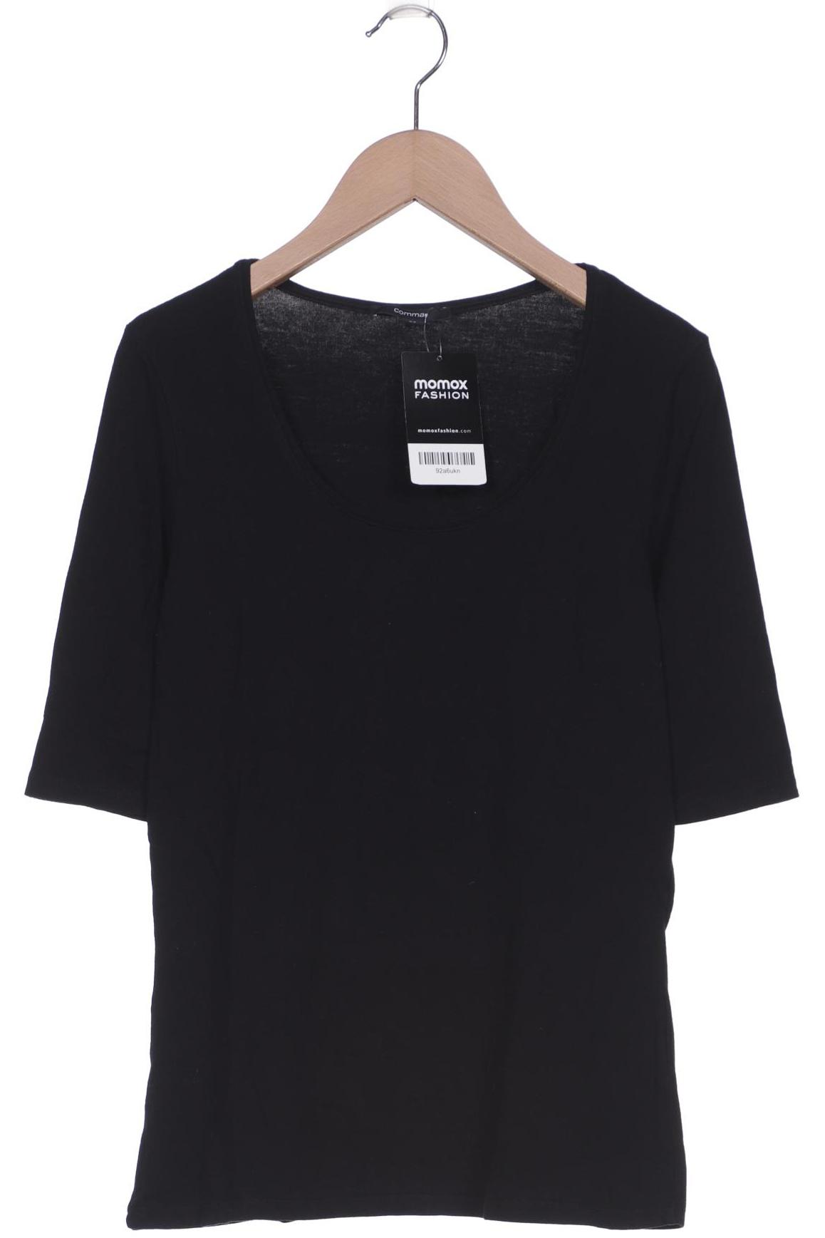 

Comma Damen T-Shirt, schwarz, Gr. 38