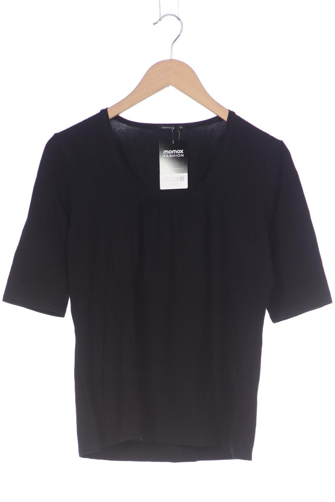 

Comma Damen T-Shirt, schwarz, Gr. 44