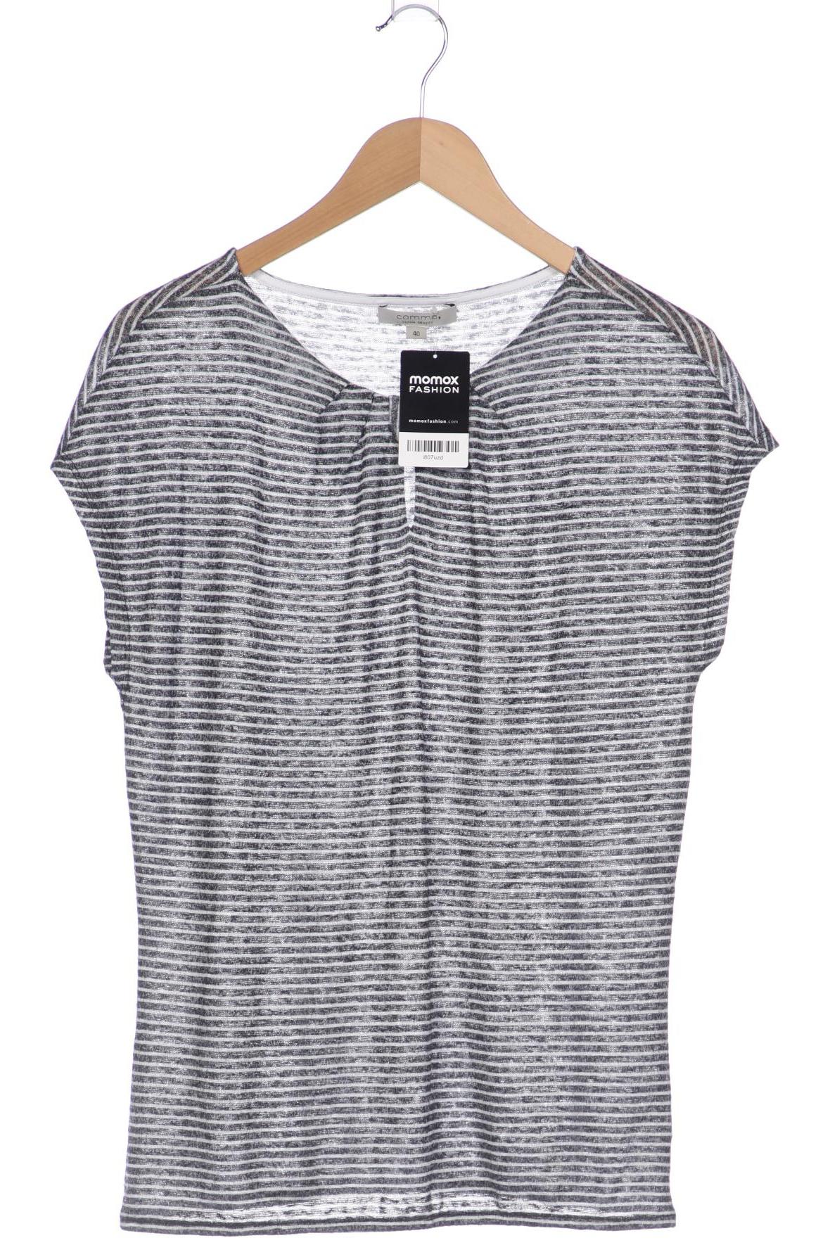 

Comma Damen T-Shirt, marineblau, Gr. 40