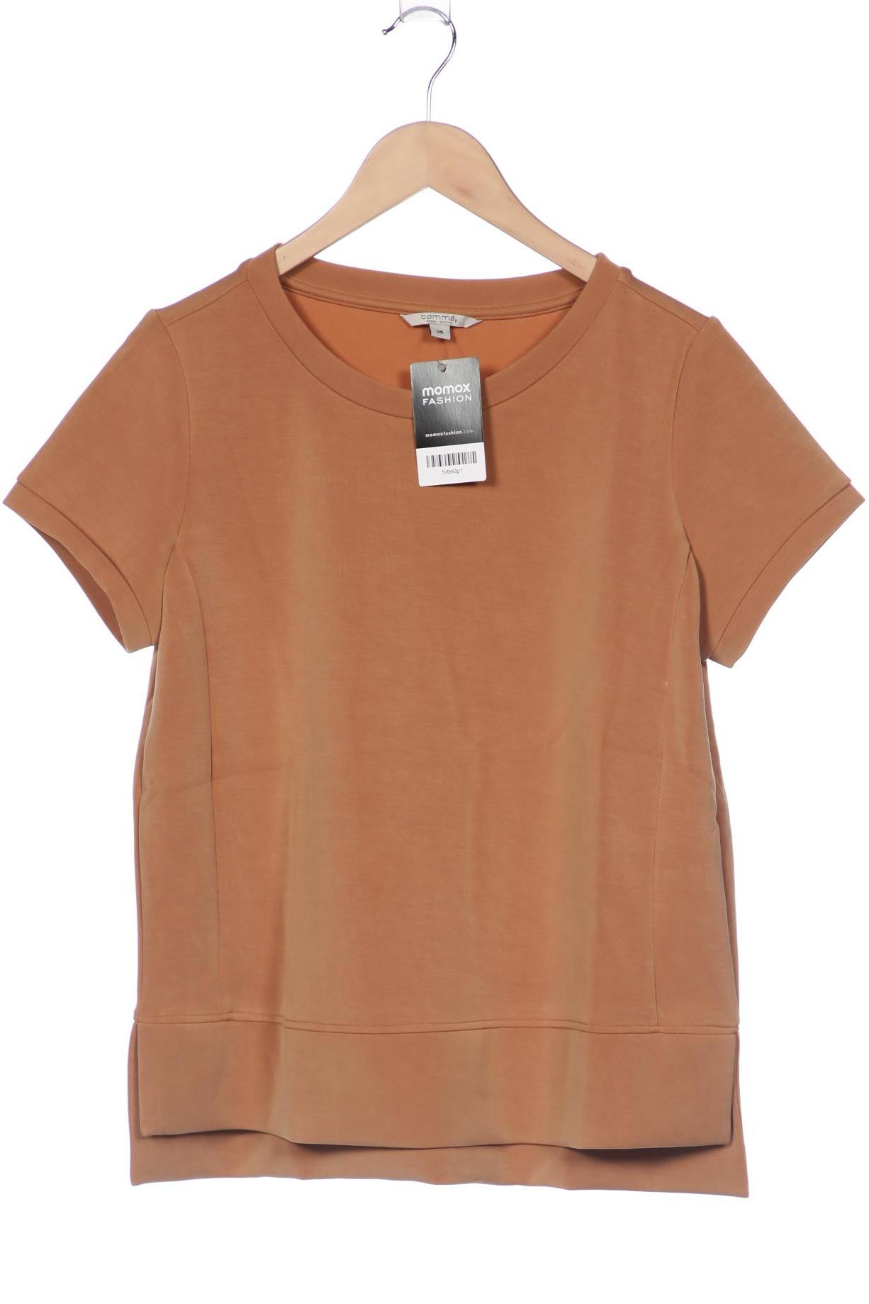 

Comma Damen T-Shirt, braun, Gr. 38