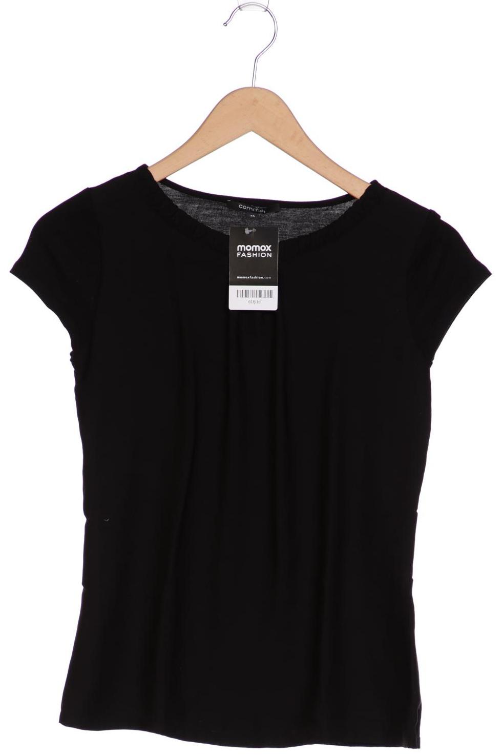 

Comma Damen T-Shirt, schwarz