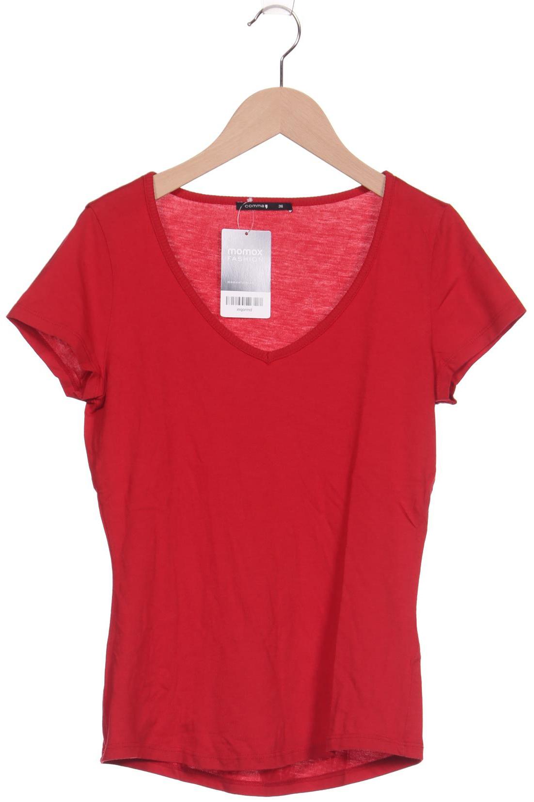 

Comma Damen T-Shirt, rot