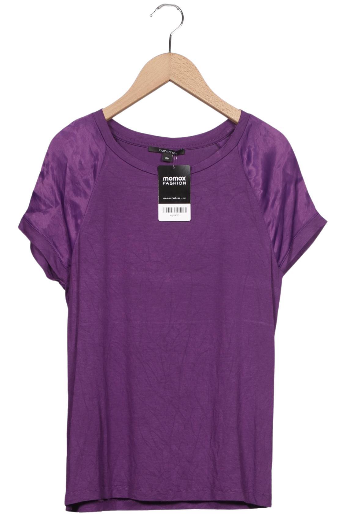 

Comma Damen T-Shirt, flieder, Gr. 36