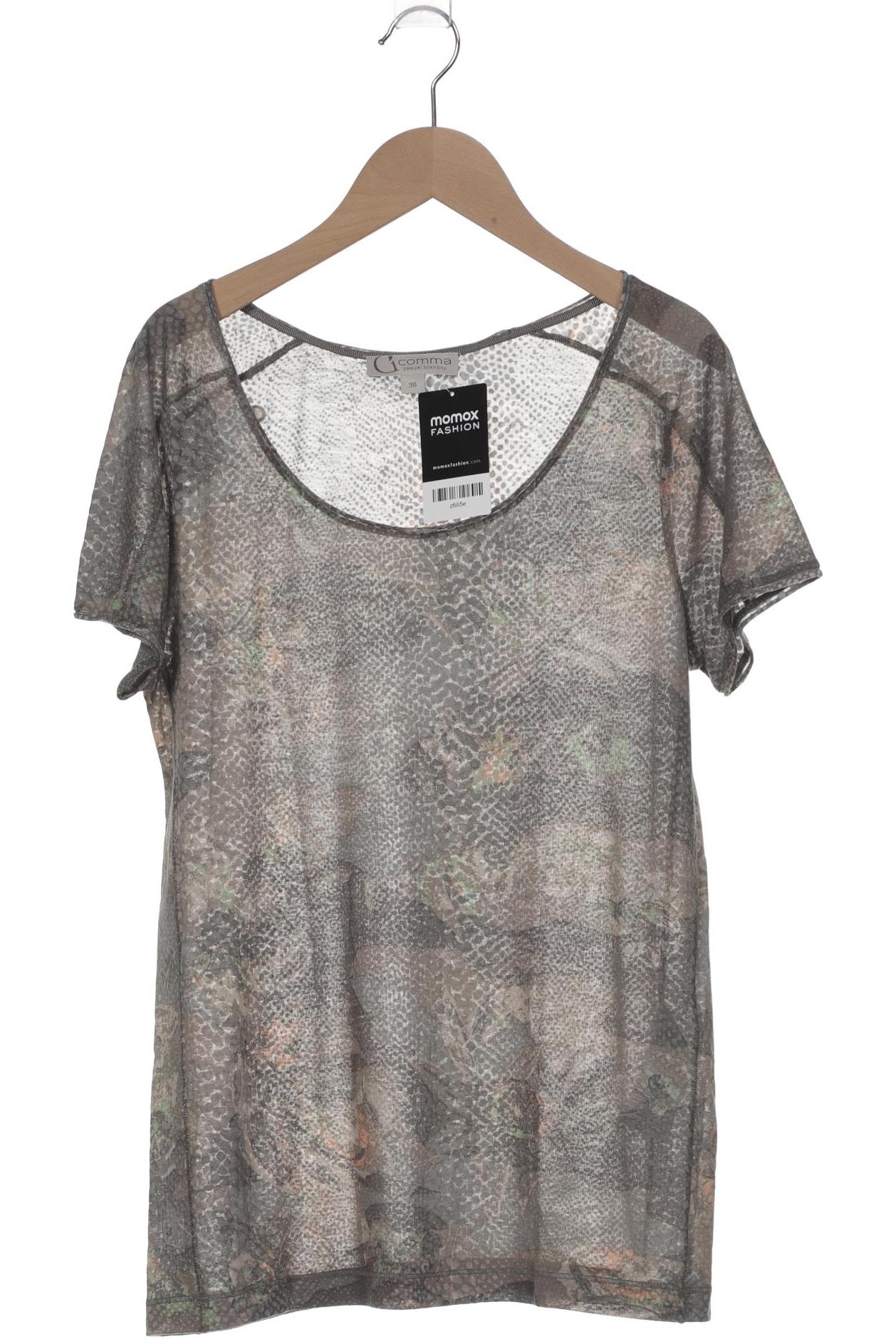 

Comma Damen T-Shirt, grün, Gr. 38