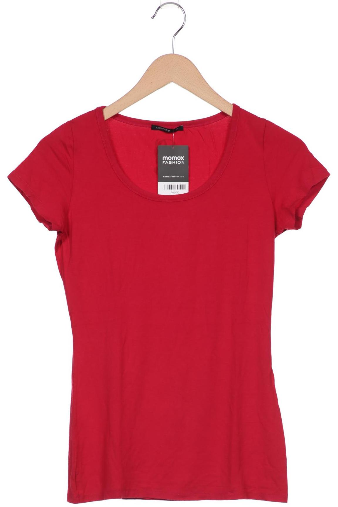 

Comma Damen T-Shirt, rot, Gr. 34