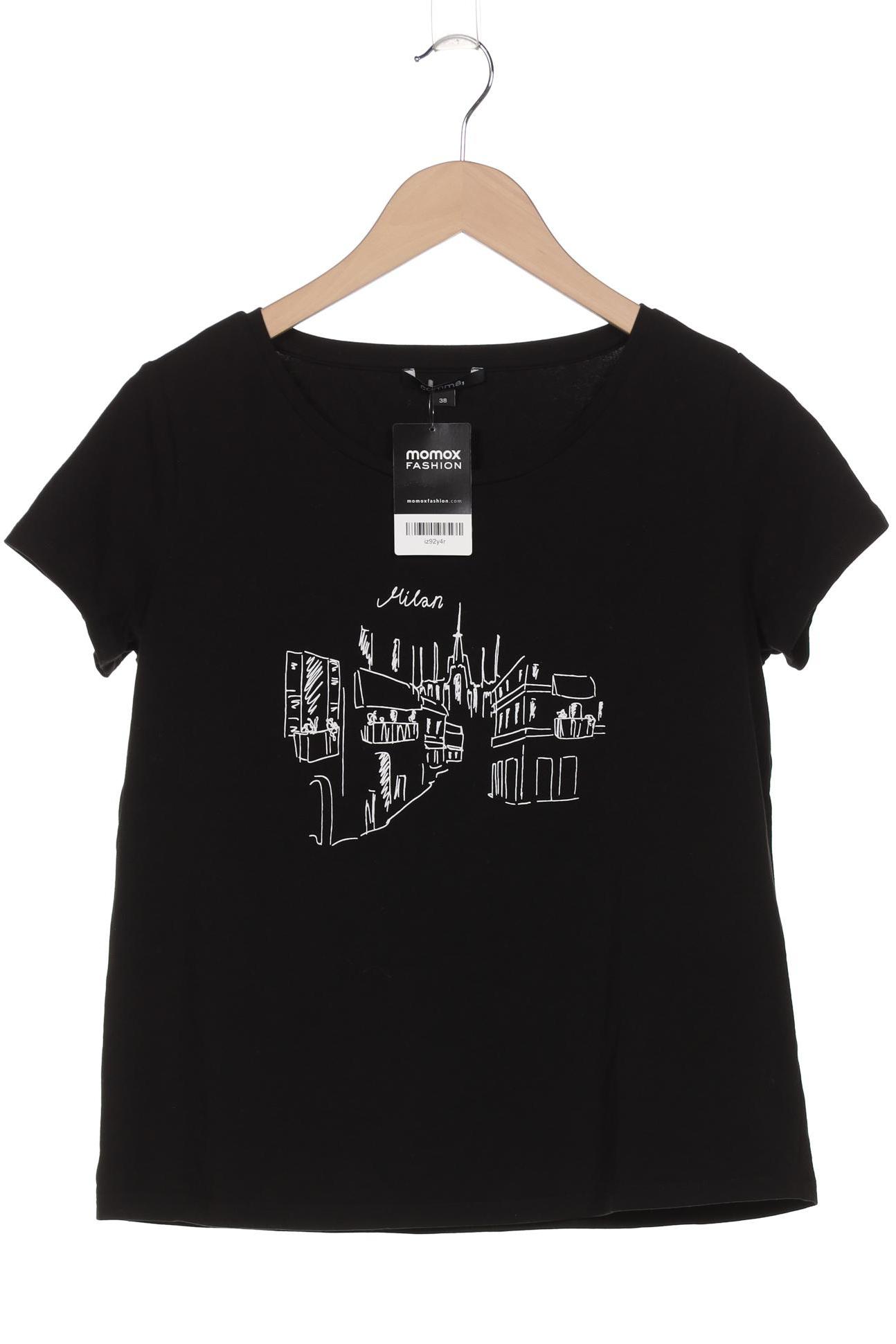 

Comma Damen T-Shirt, schwarz, Gr. 38