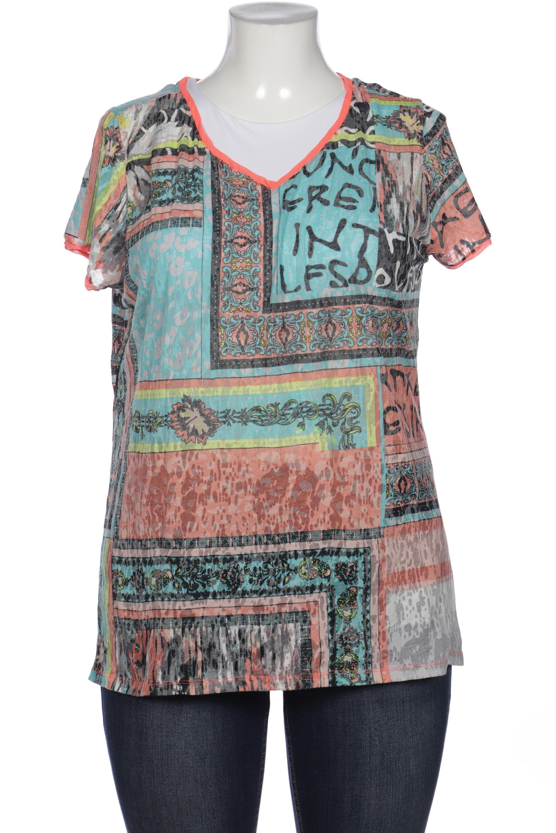 

Comma Damen T-Shirt, mehrfarbig