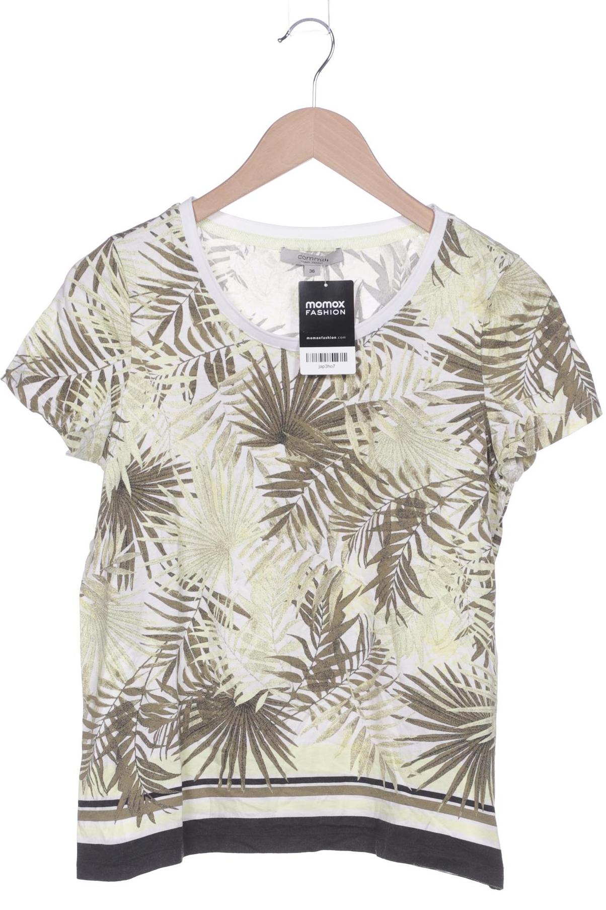 

Comma Damen T-Shirt, grün, Gr. 36