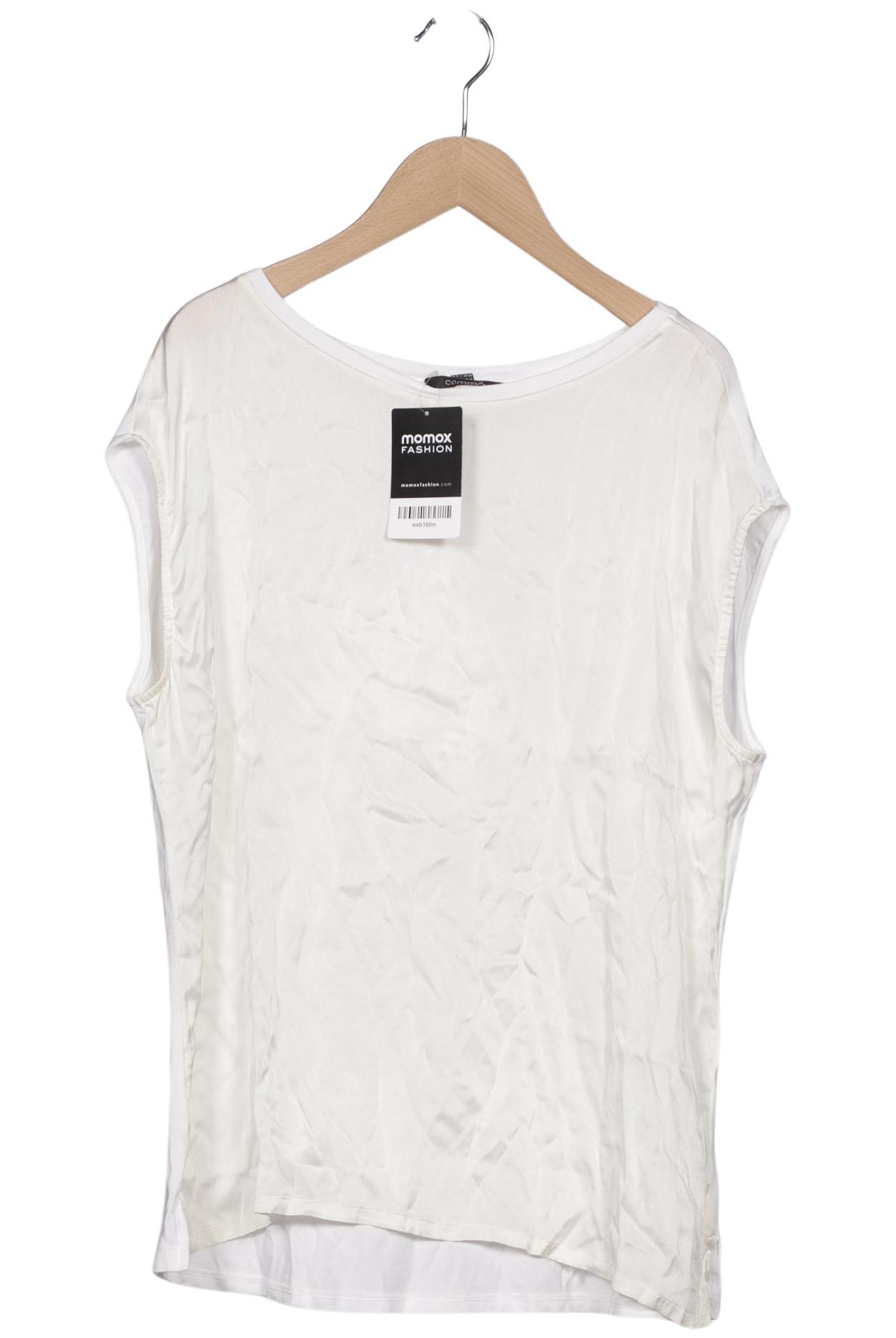 

Comma Damen T-Shirt, cremeweiß, Gr. 42