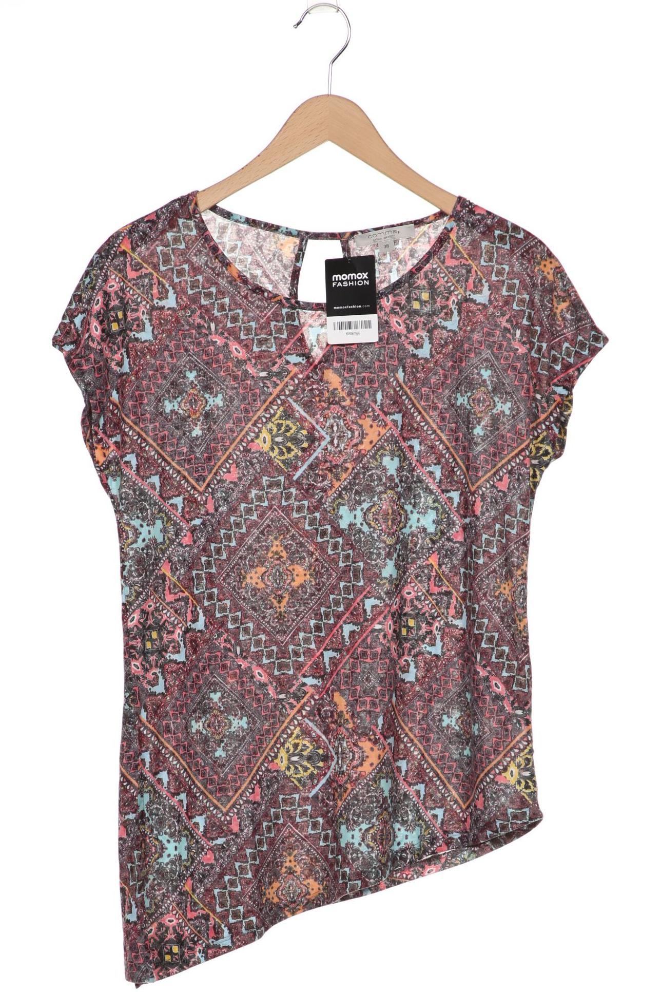 

Comma Damen T-Shirt, mehrfarbig, Gr. 38