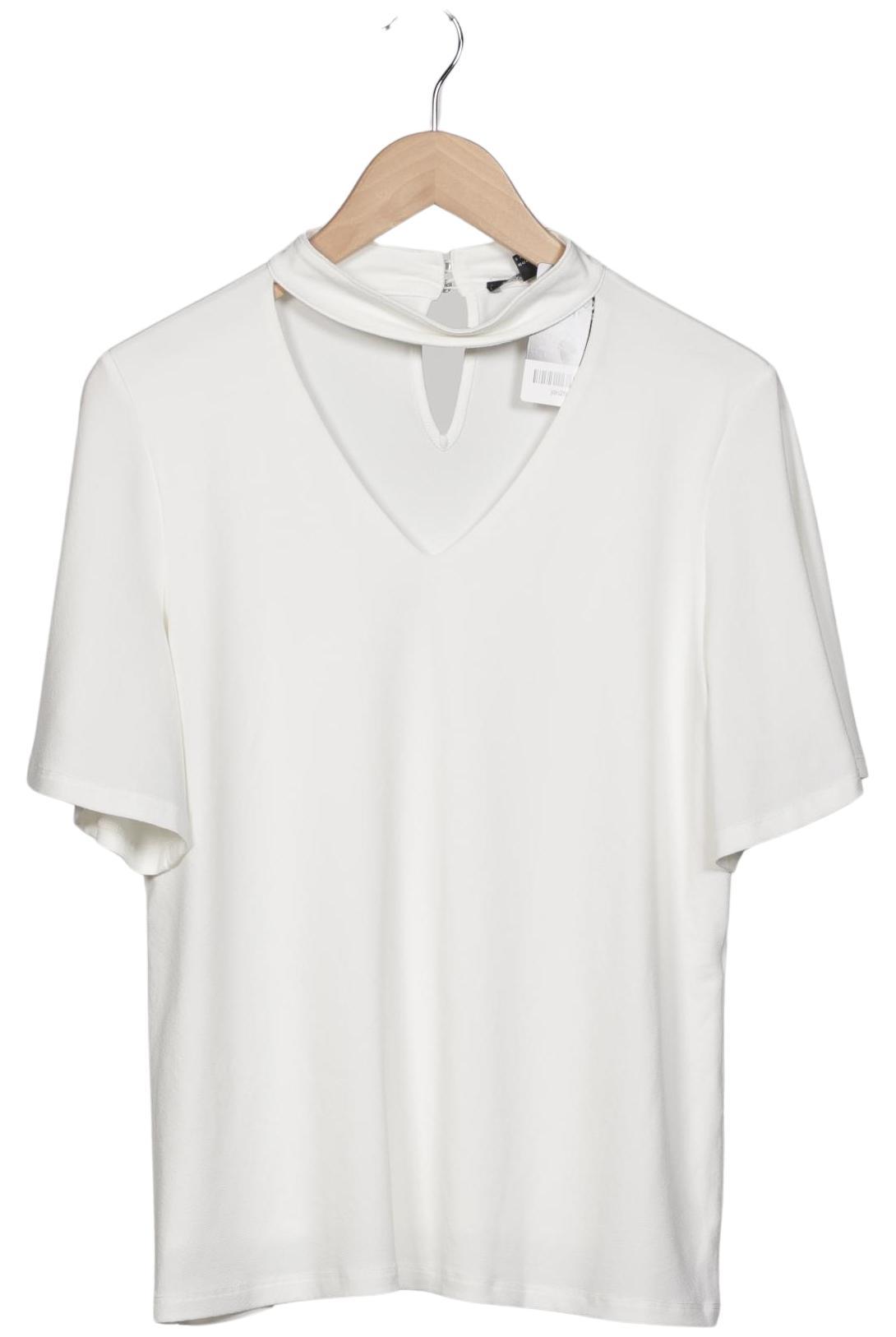 

Comma Damen T-Shirt, weiß, Gr. 40