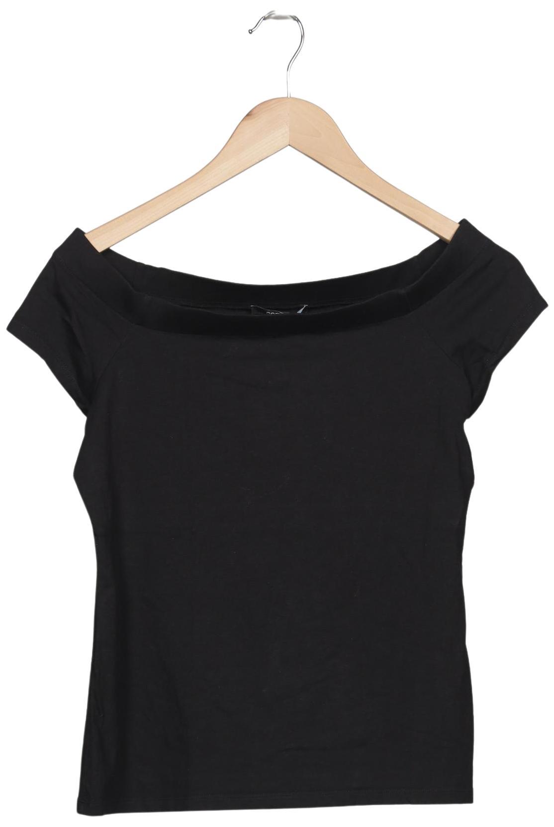 

Comma Damen T-Shirt, schwarz, Gr. 38