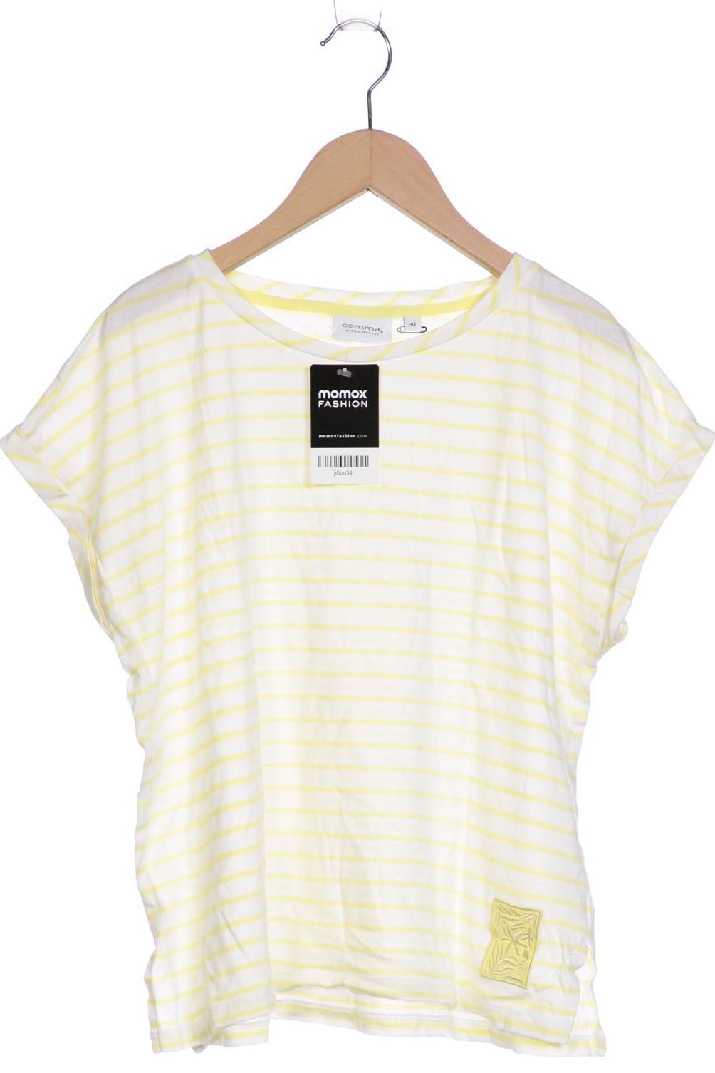 

Comma Damen T-Shirt, weiß