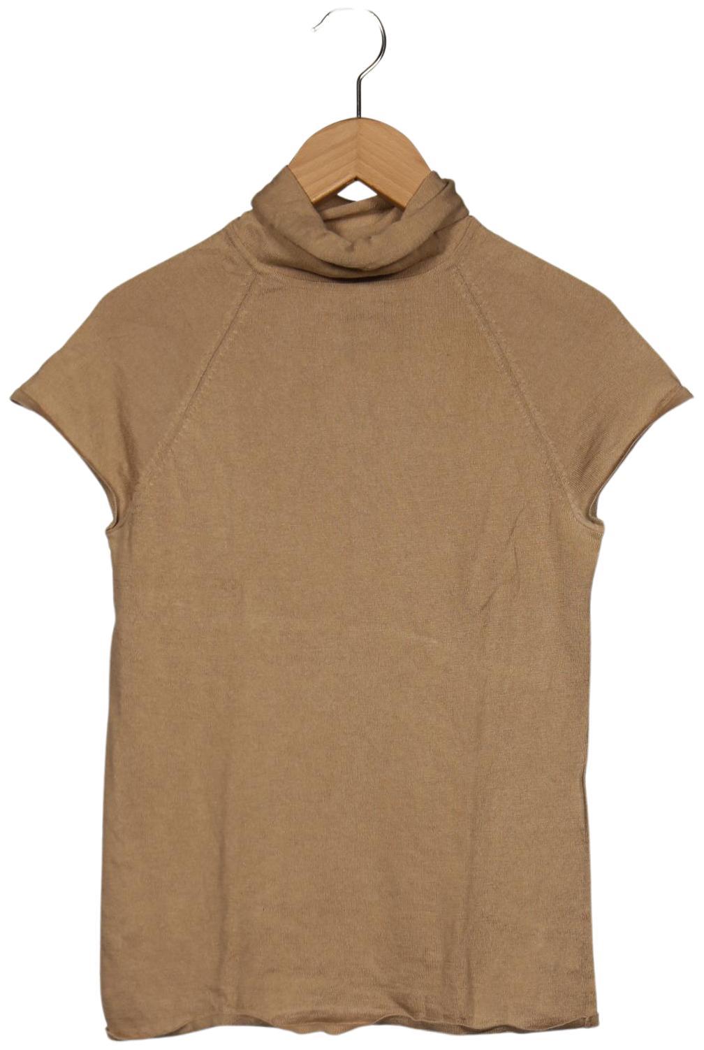 

Comma Damen T-Shirt, beige, Gr. 38