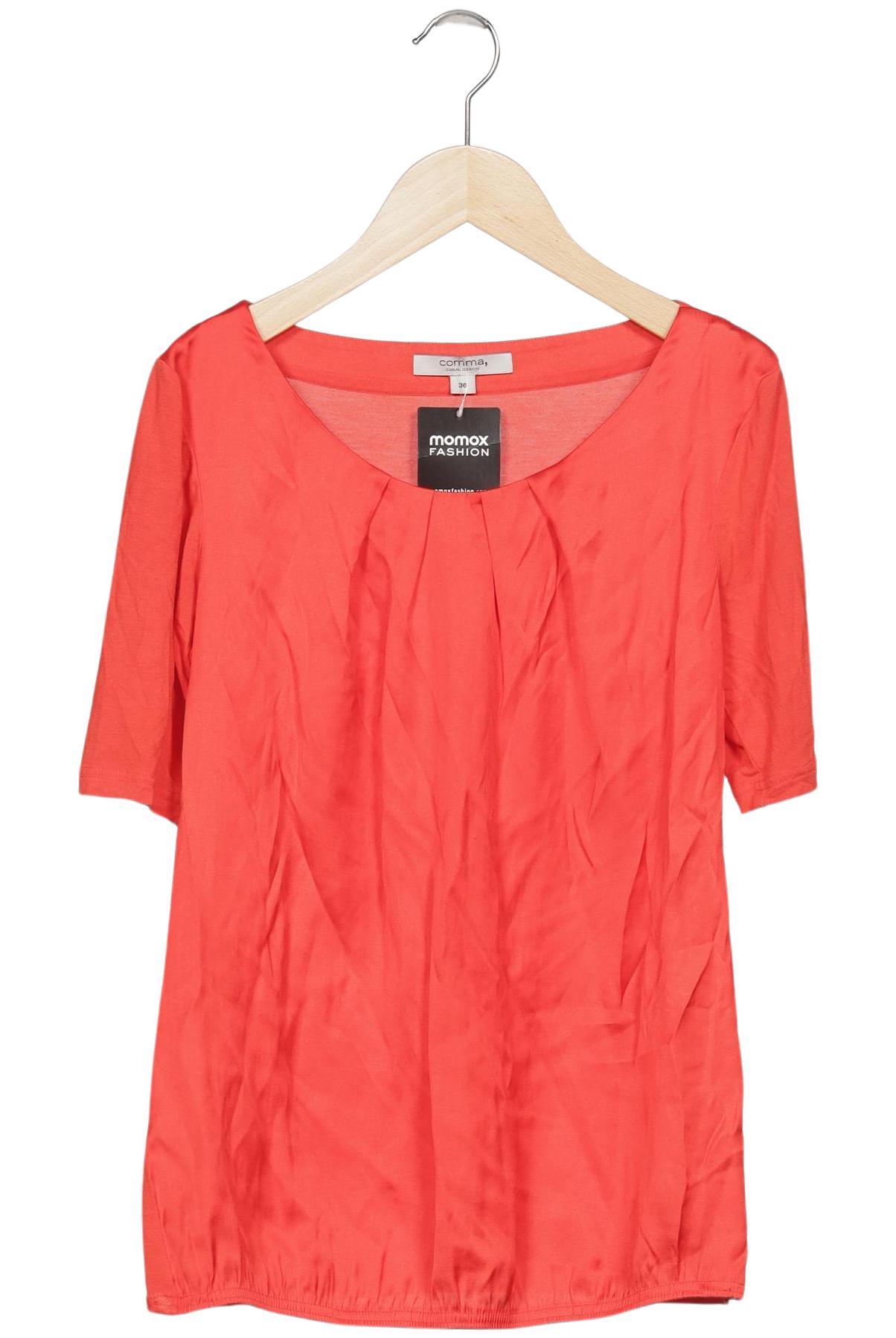 

Comma Damen T-Shirt, rot, Gr. 36