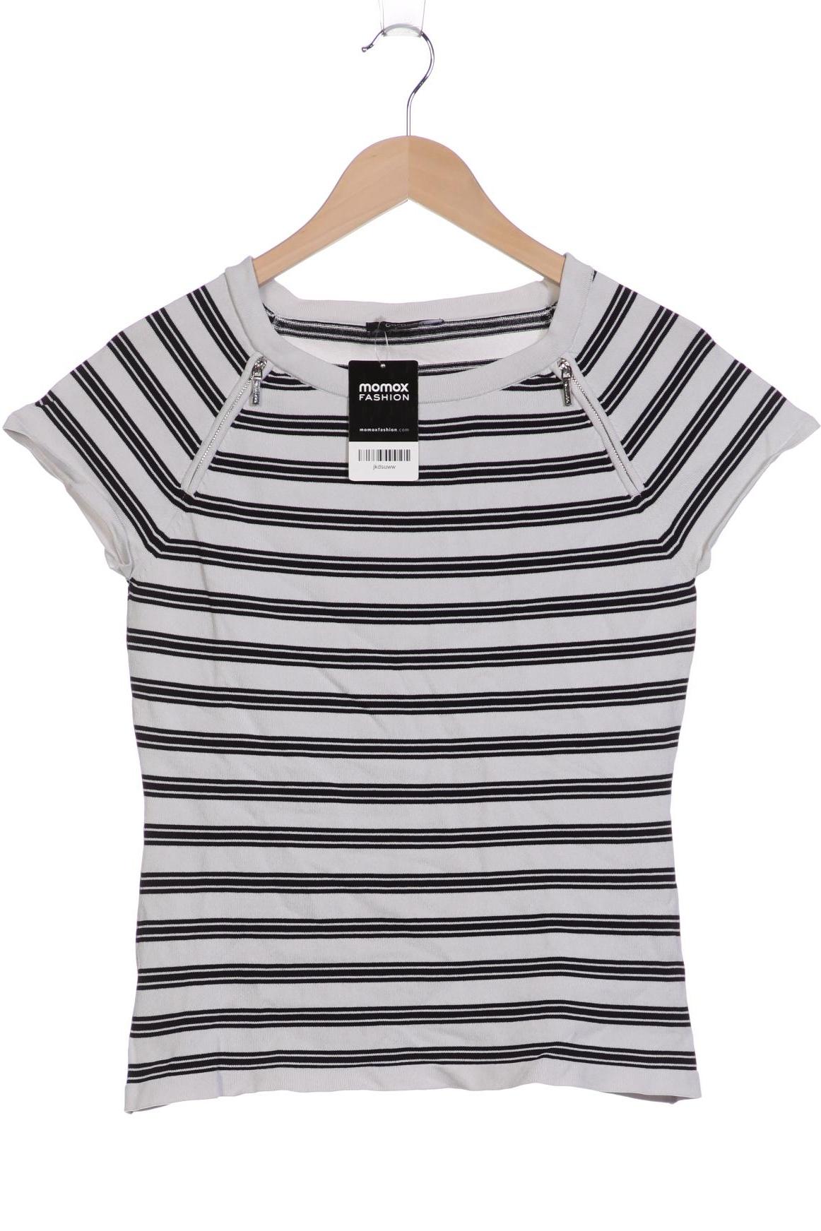 

Comma Damen T-Shirt, weiß, Gr. 38