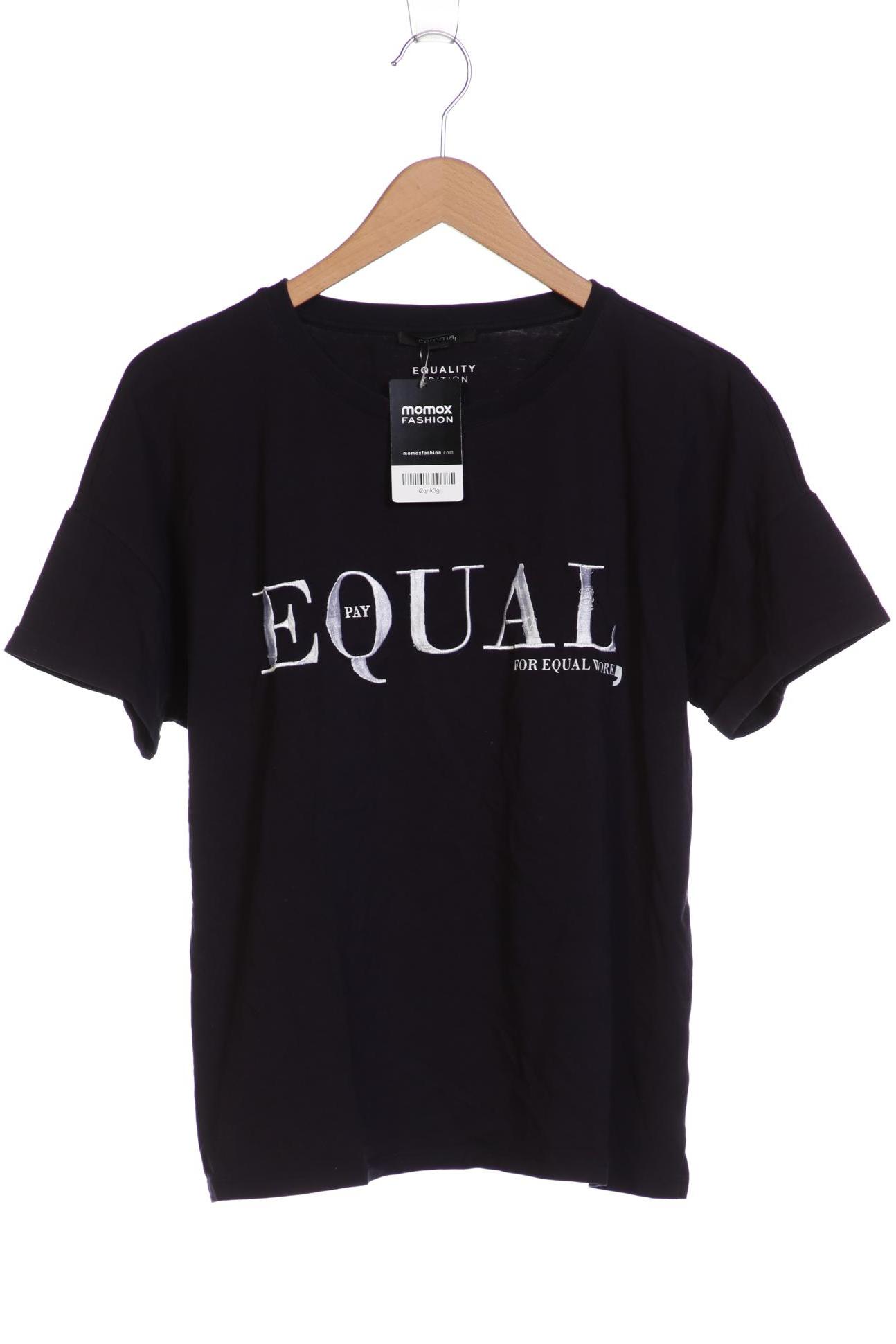

Comma Damen T-Shirt, marineblau, Gr. 42