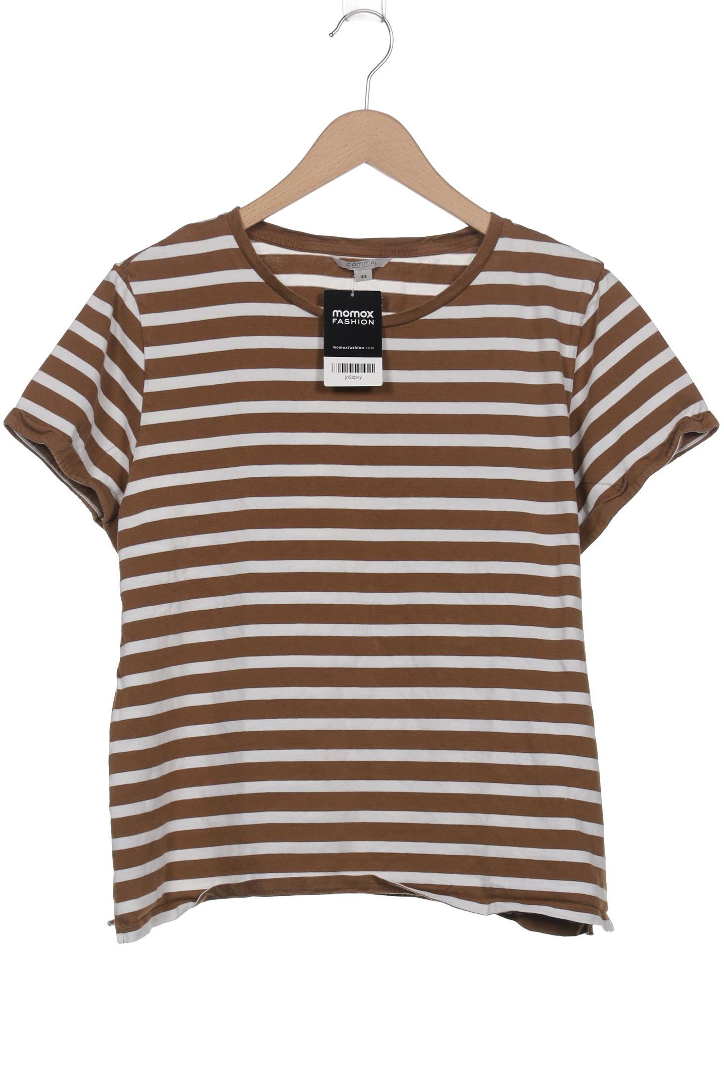 

Comma Damen T-Shirt, braun, Gr. 44