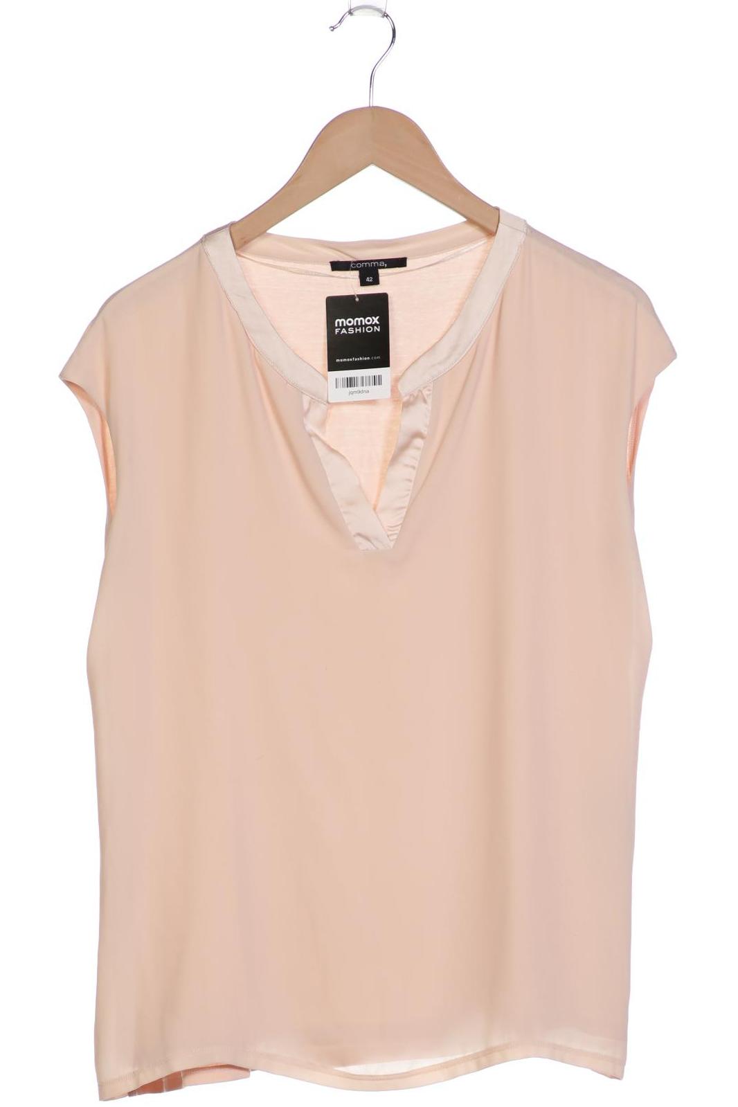 

Comma Damen T-Shirt, beige, Gr. 42
