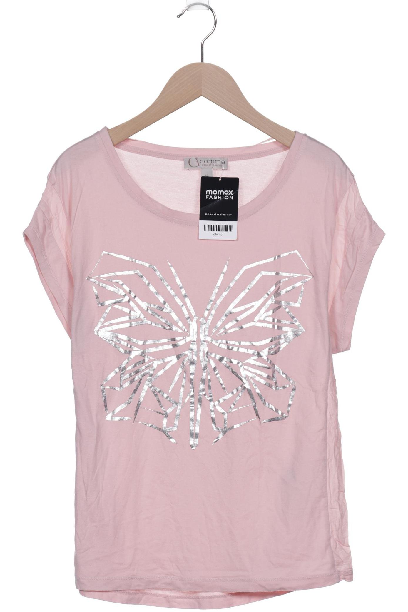 

Comma Damen T-Shirt, pink