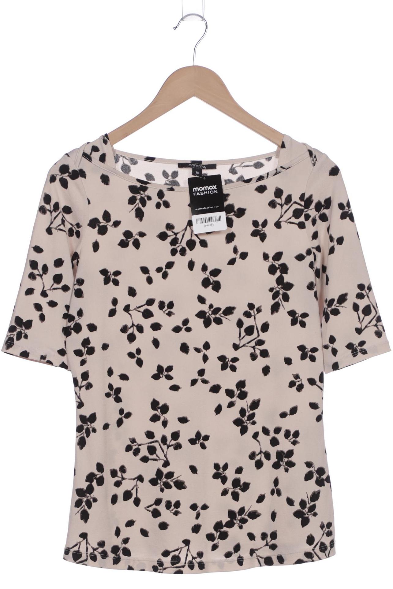 

Comma Damen T-Shirt, cremeweiß, Gr. 38