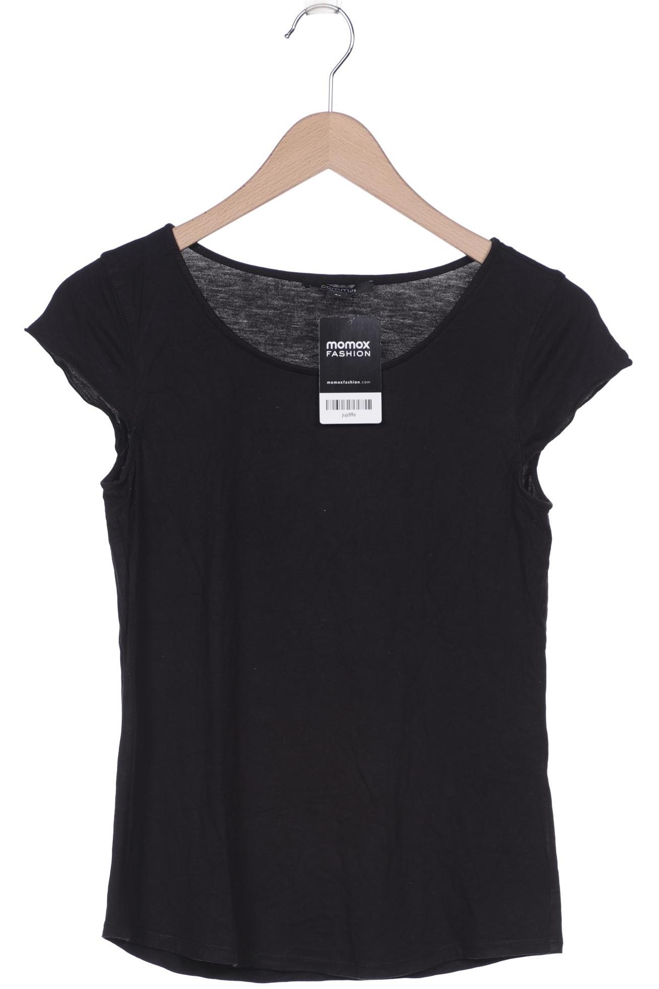 

Comma Damen T-Shirt, schwarz