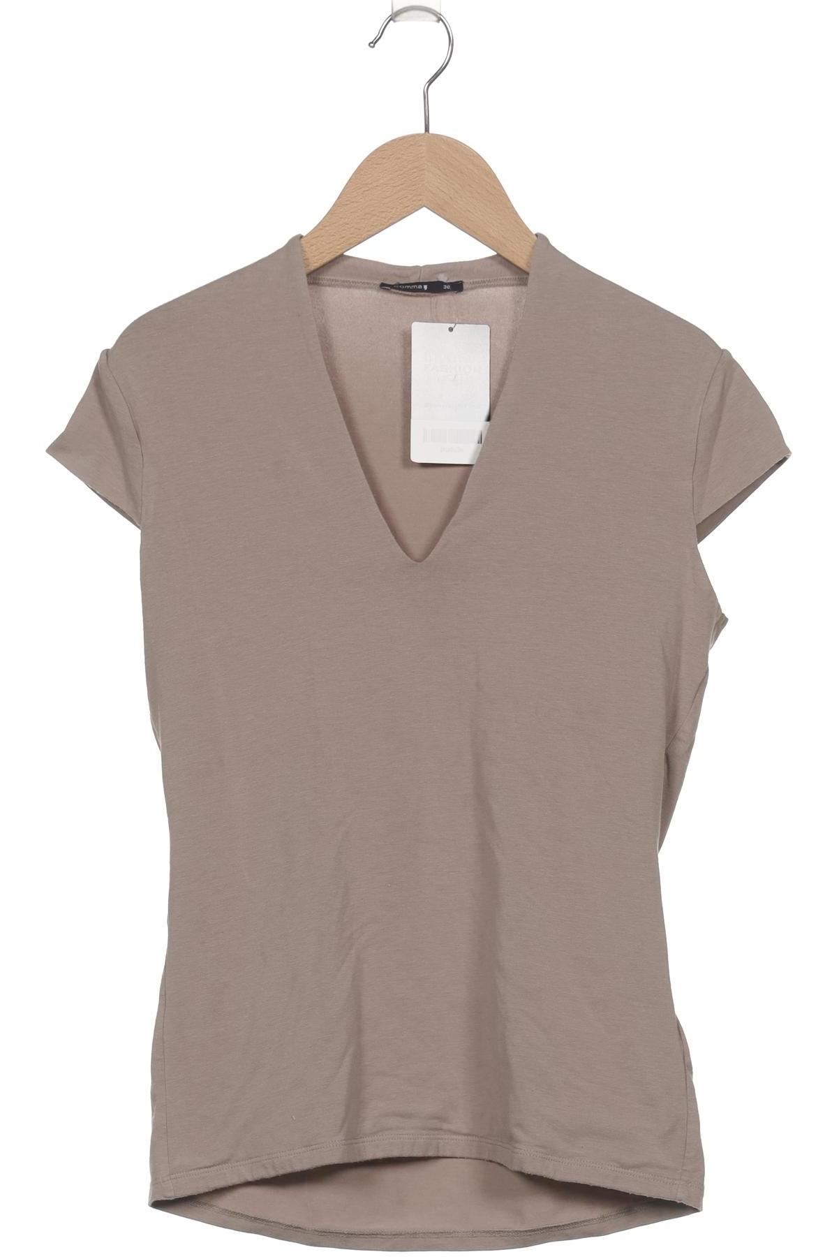 

Comma Damen T-Shirt, beige, Gr. 38