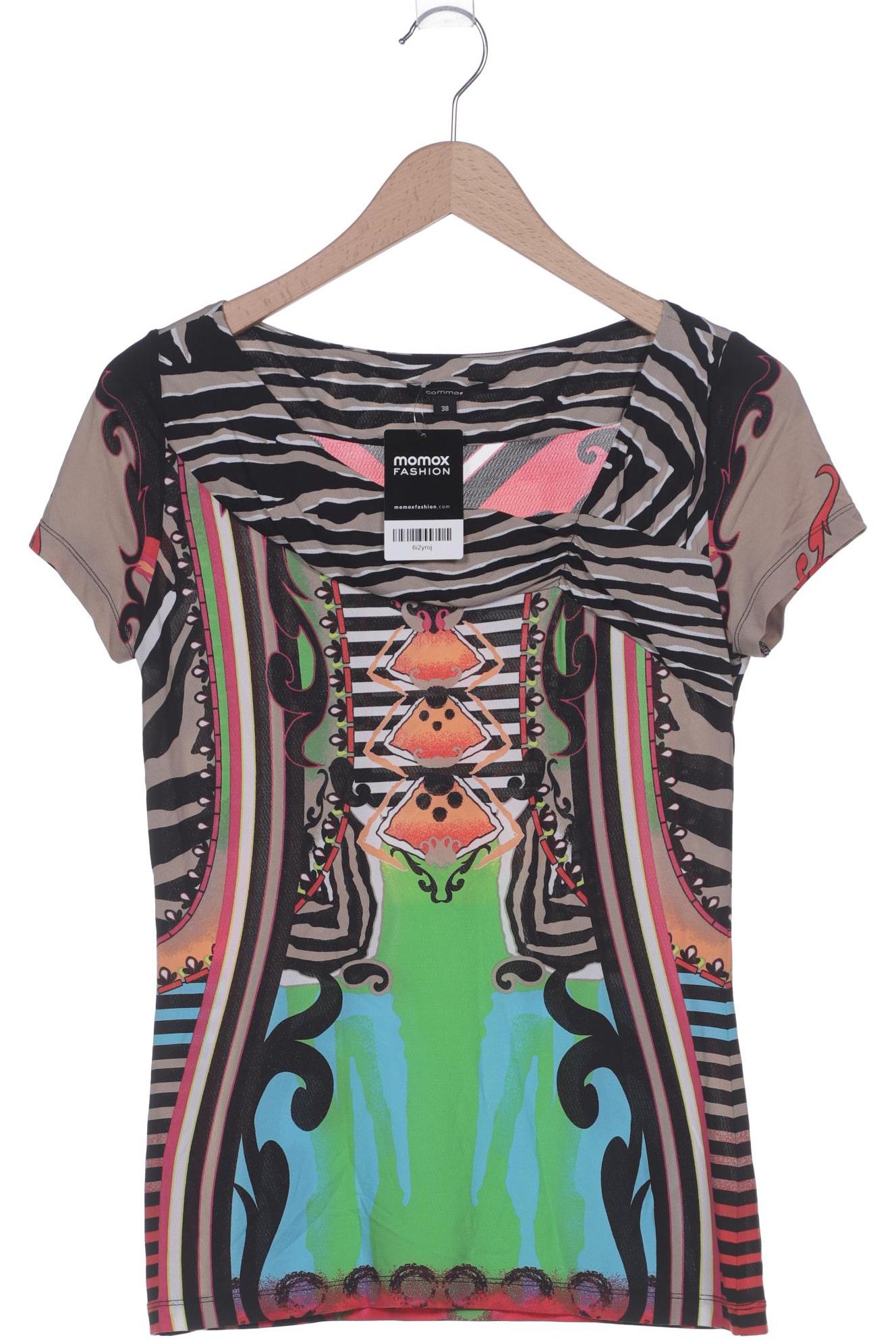 

Comma Damen T-Shirt, mehrfarbig, Gr. 38