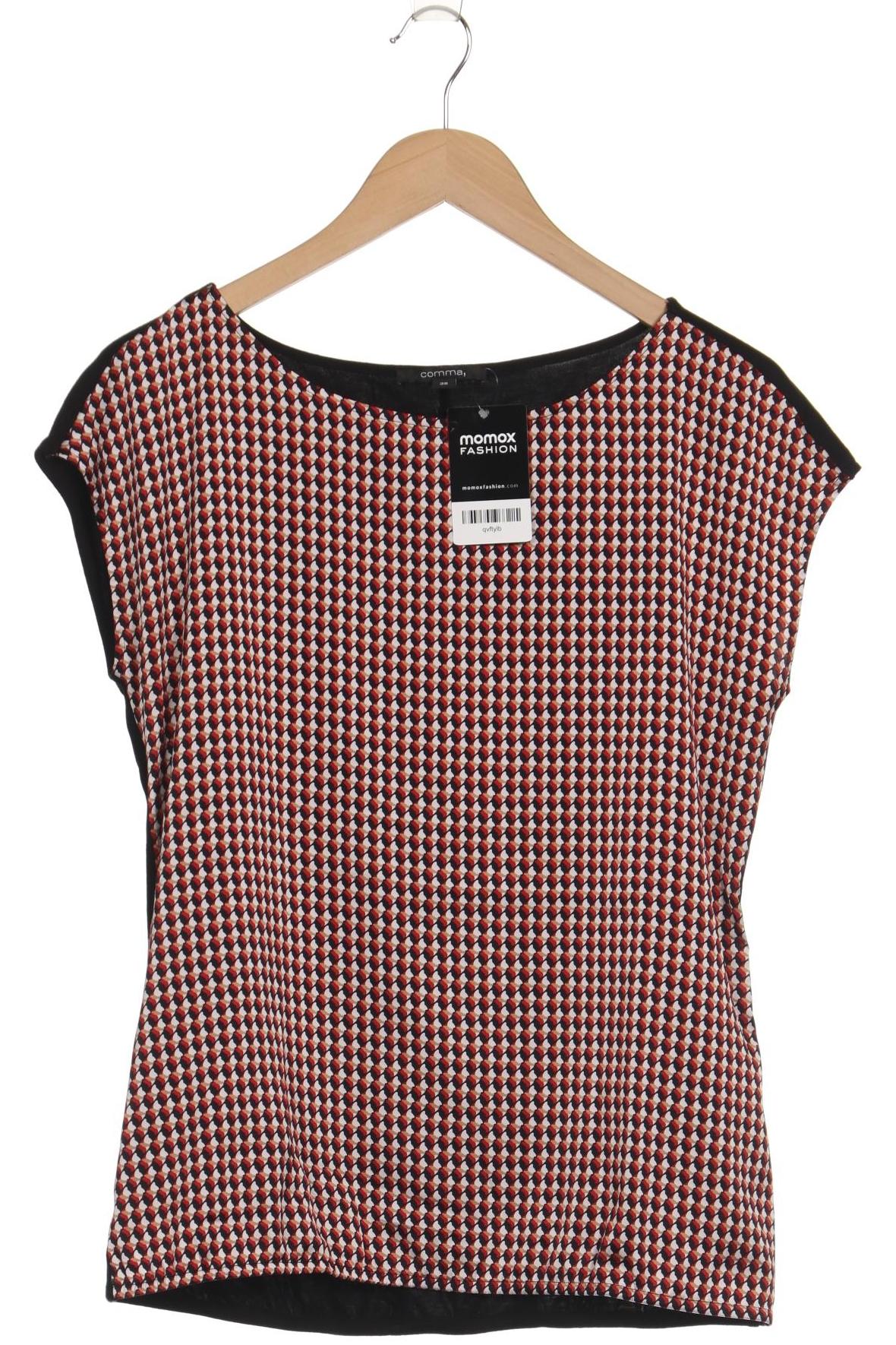 

Comma Damen T-Shirt, mehrfarbig, Gr. 38