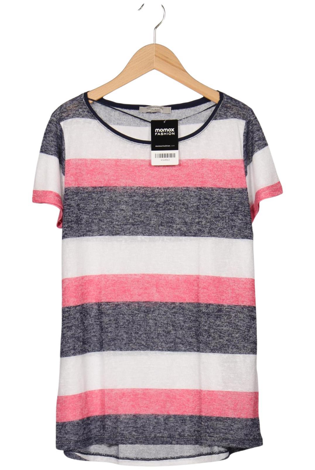 

Comma Damen T-Shirt, marineblau, Gr. 36