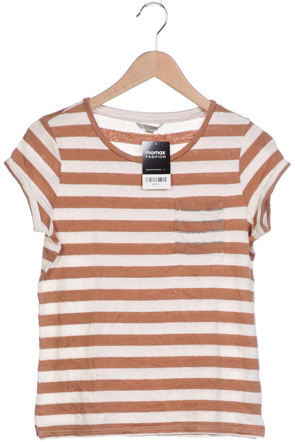 

Comma Damen T-Shirt, braun