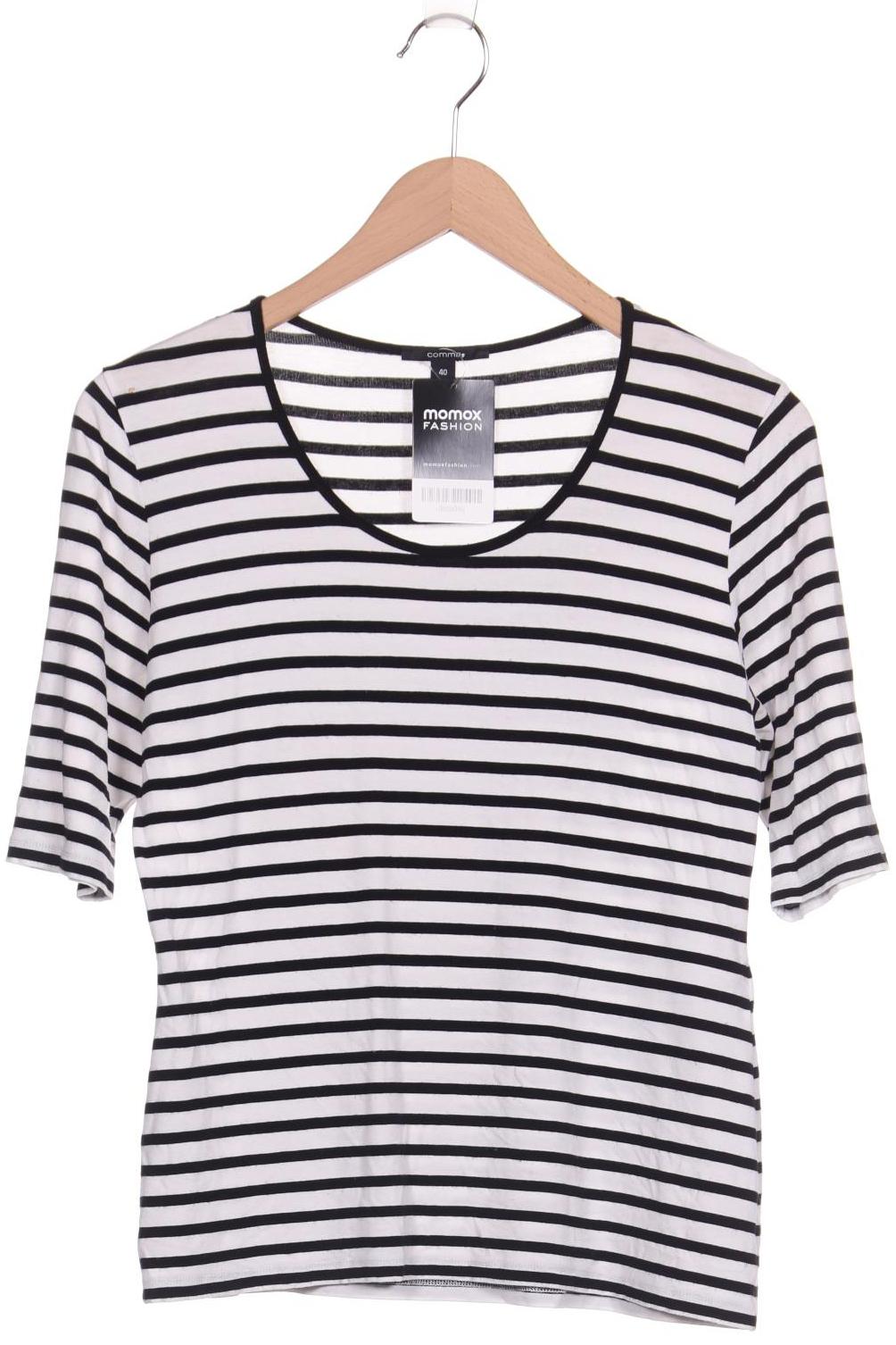 

Comma Damen T-Shirt, weiß, Gr. 40