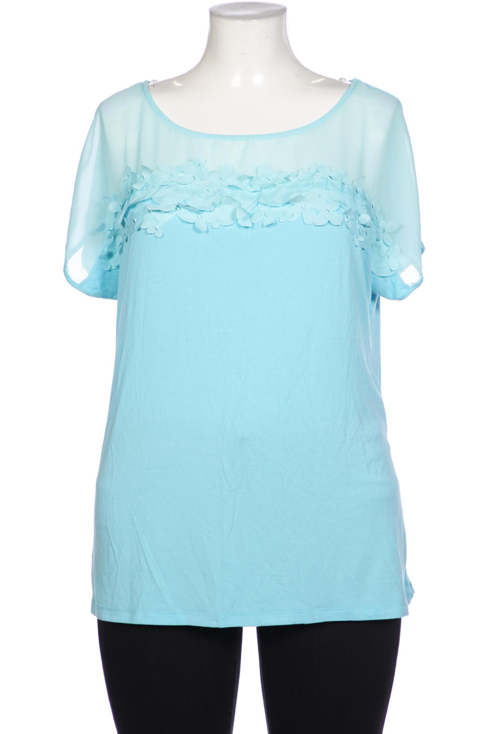

Comma Damen T-Shirt, blau, Gr. 44