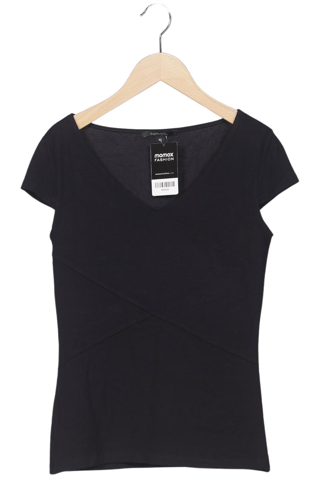 

Comma Damen T-Shirt, marineblau, Gr. 34