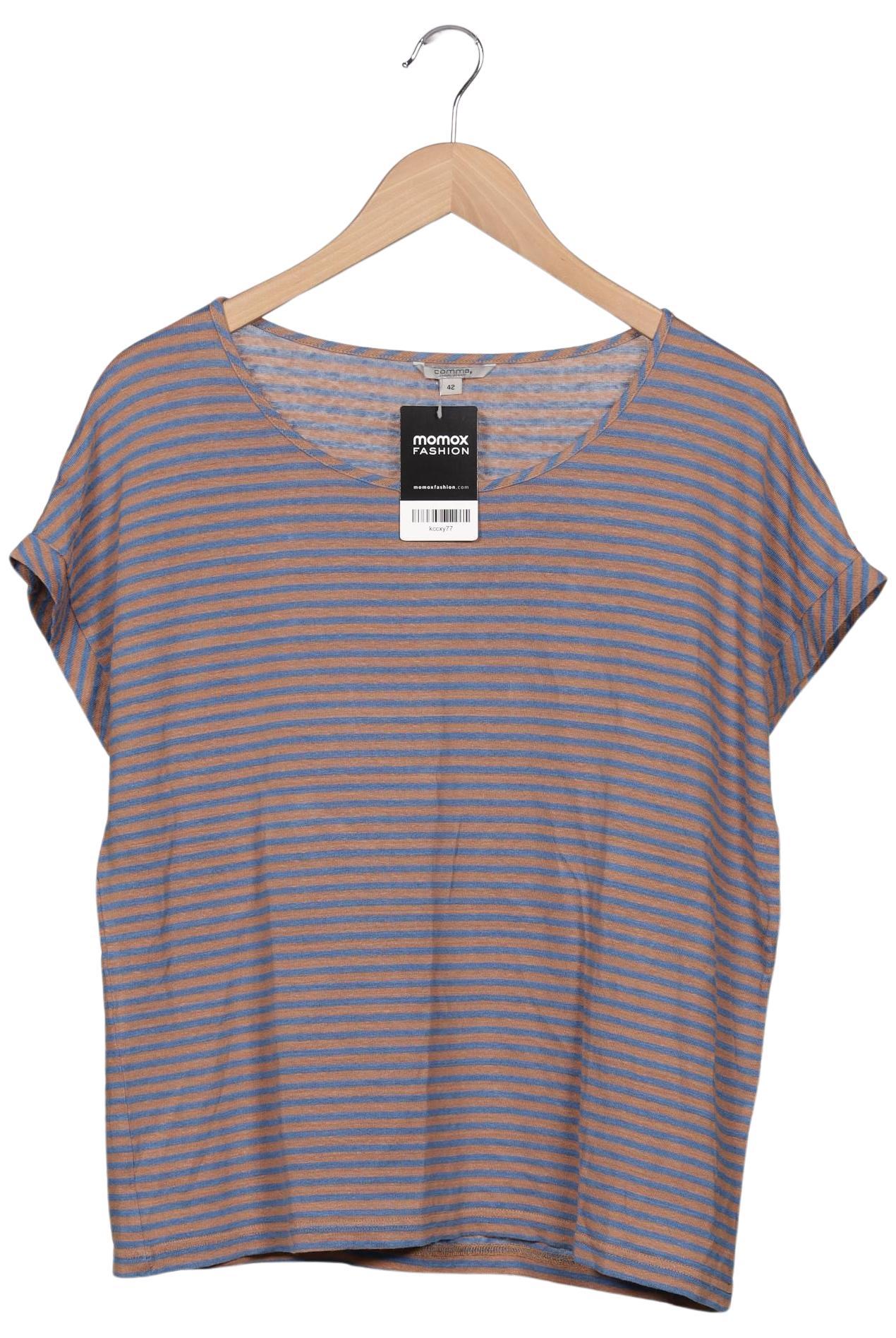 

Comma Damen T-Shirt, braun, Gr. 42