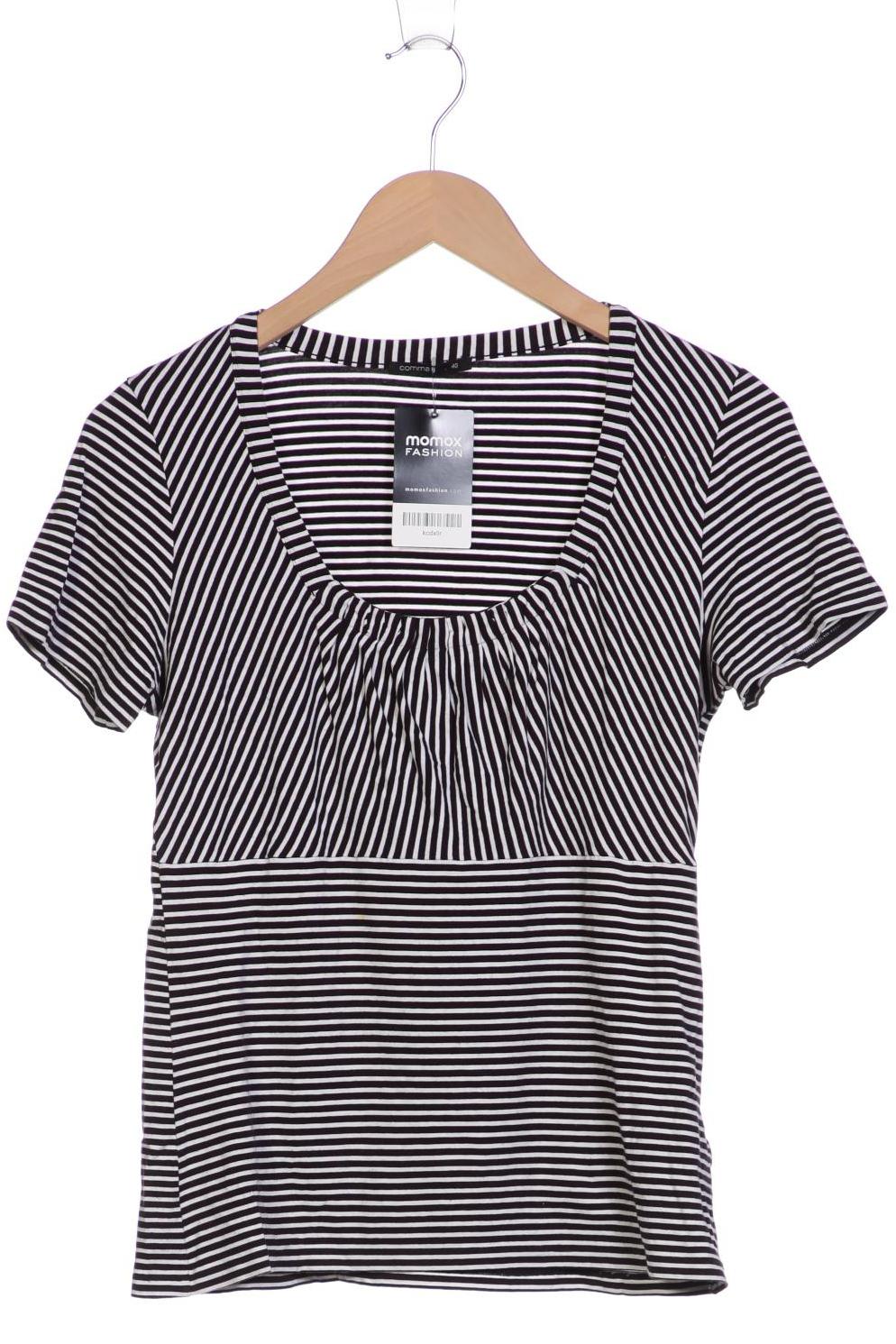 

Comma Damen T-Shirt, schwarz