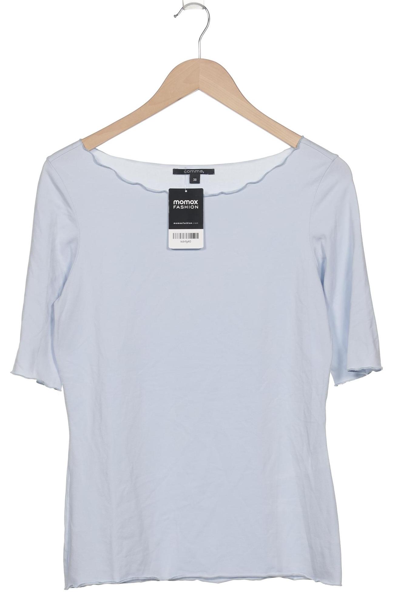 

Comma Damen T-Shirt, hellblau, Gr. 38